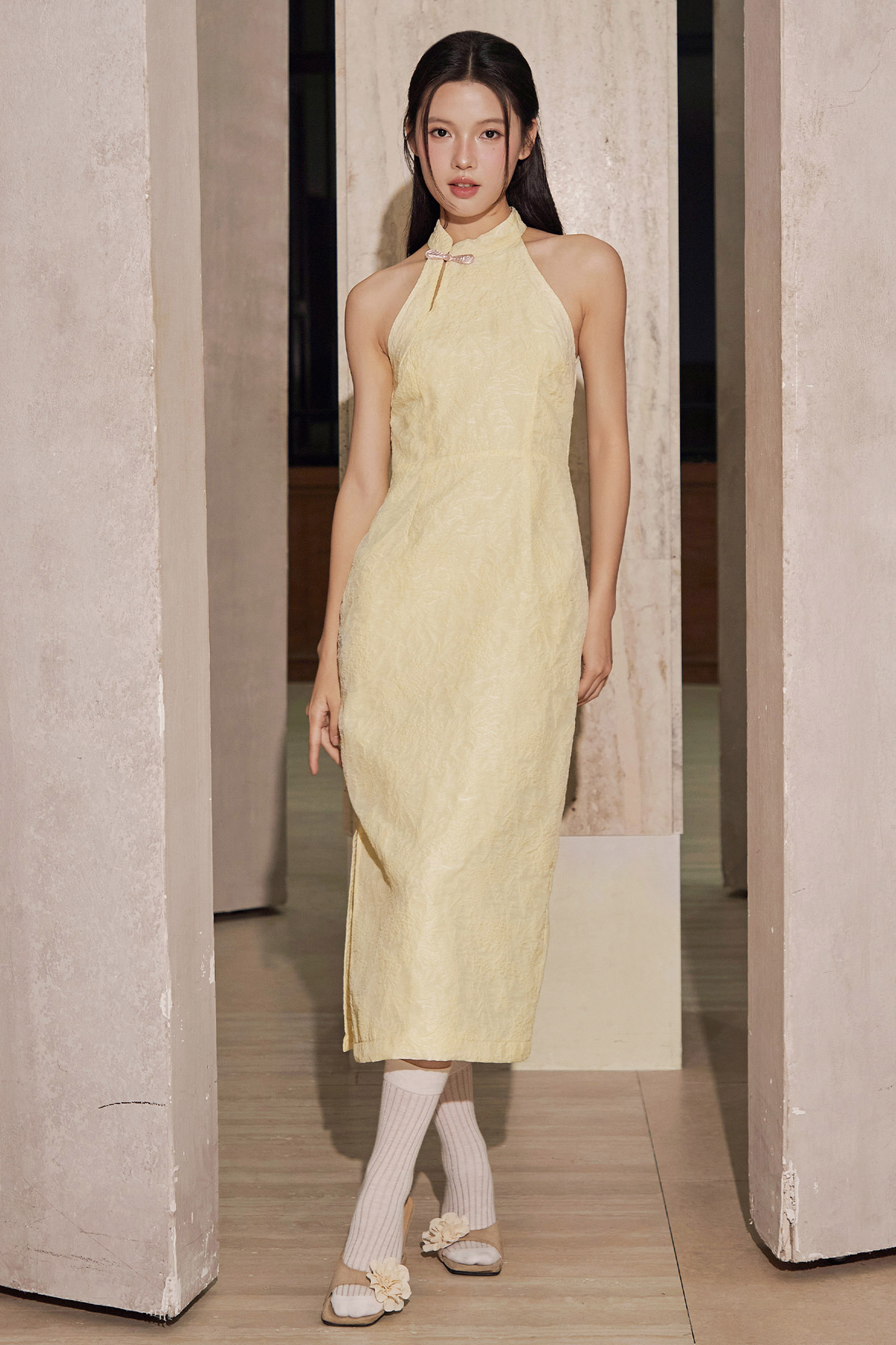 RUI CHEONGSAM DRESS - GOLDENRAY [BY MODPARADE]