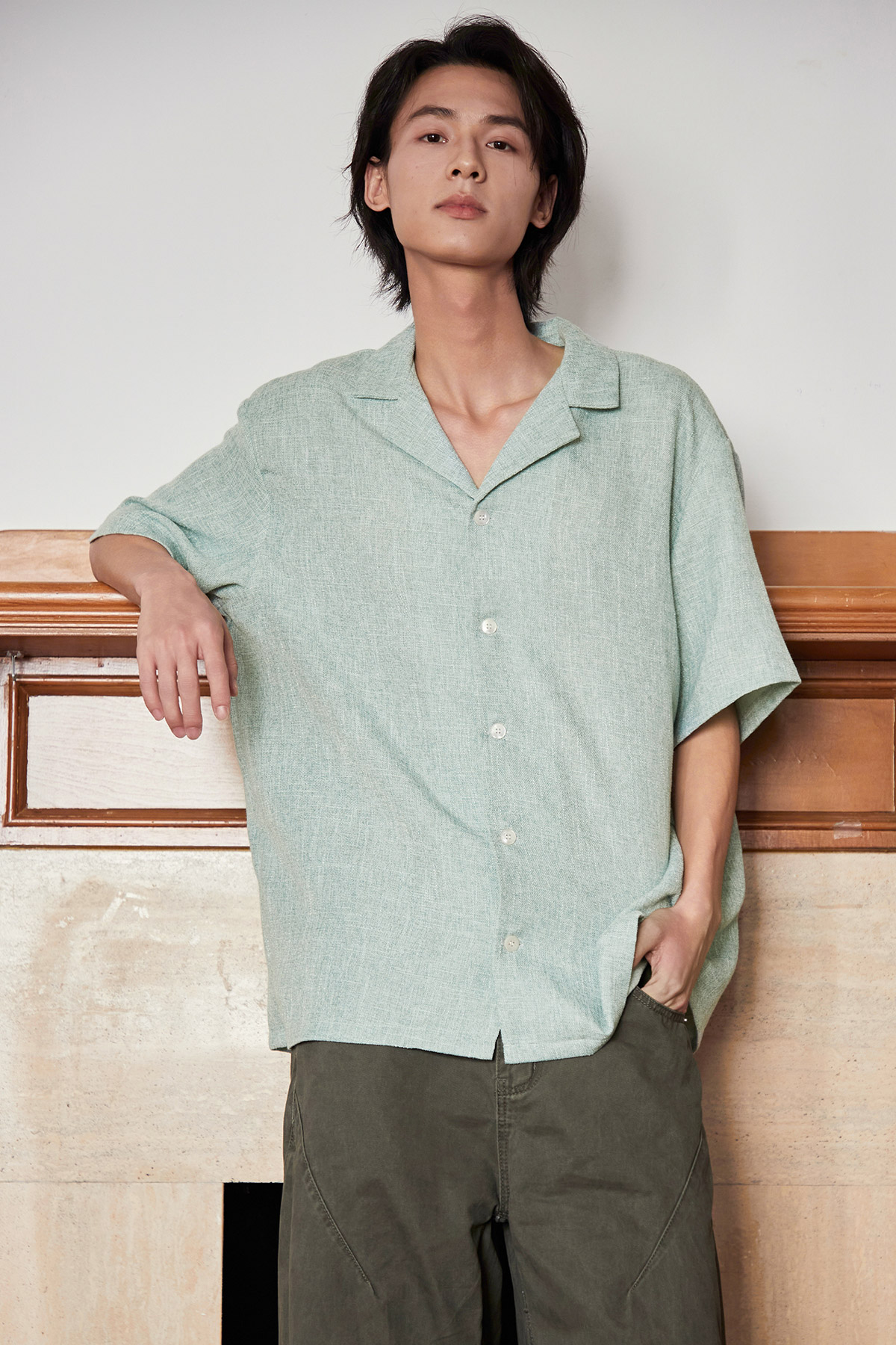 SAUNDERS SHIRT - GROVE VOYAGE [BY MODPARADE]