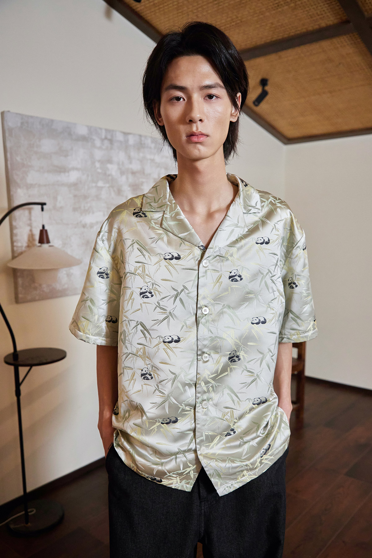 SAUNDERS SHIRT - PANDA VALLEY [BY MODPARADE]