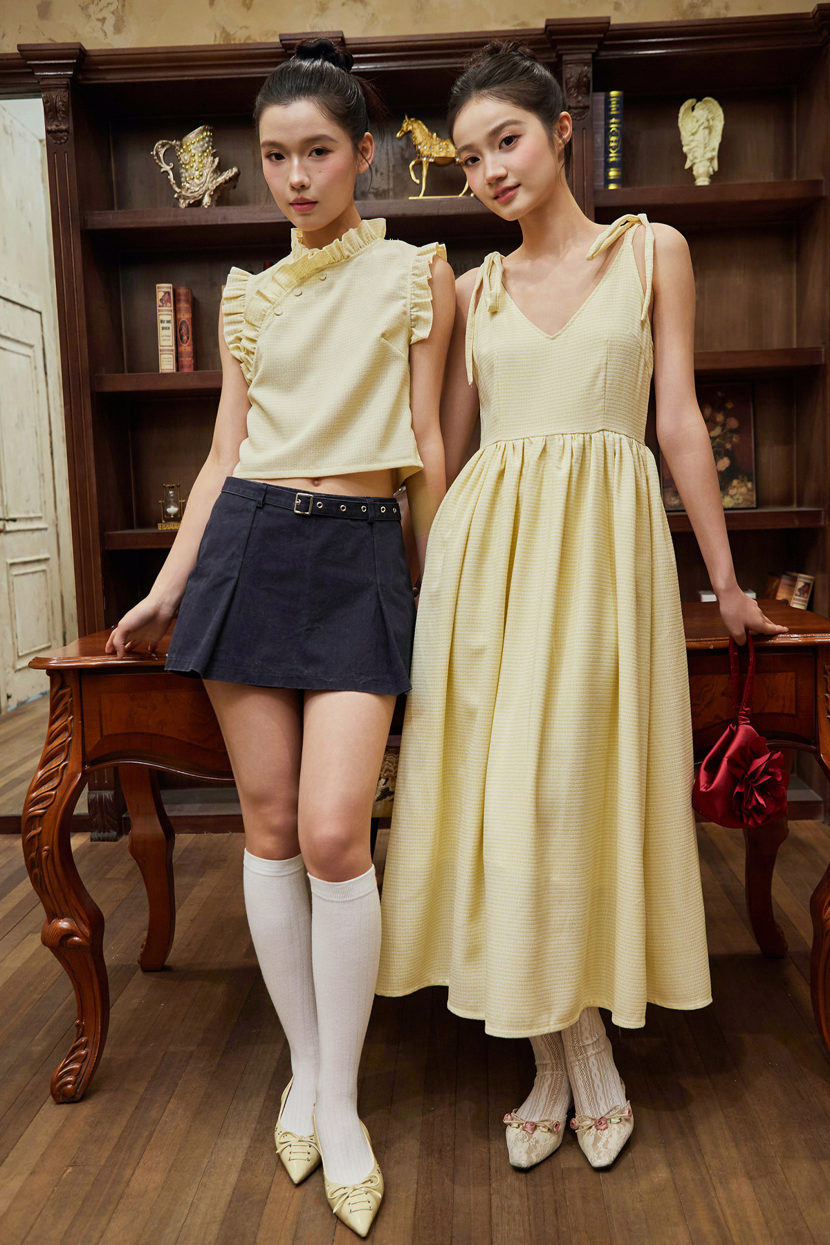 VIKTORIA DRESS - BUTTERFIELD [BY MODPARADE]