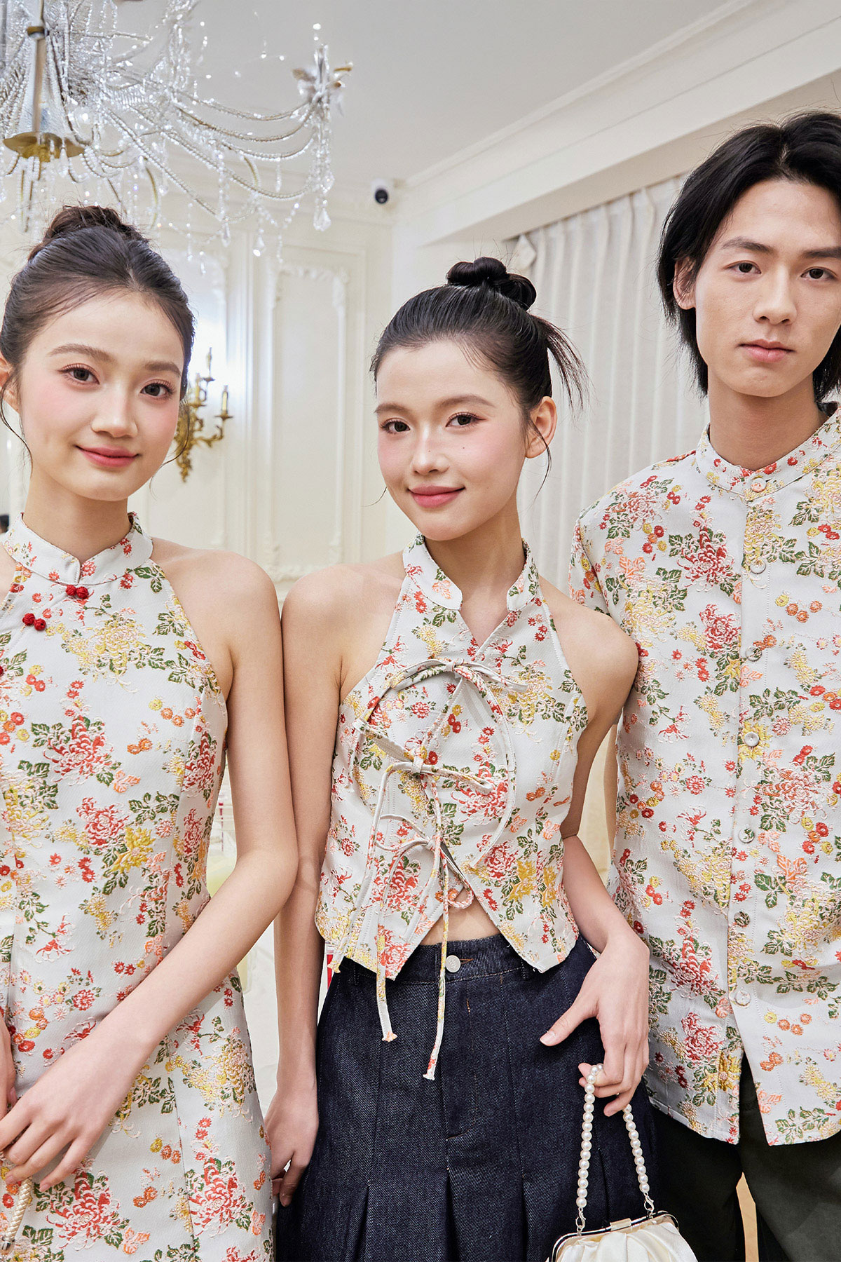 WEN CHEONGSAM TOP - LUNAR EMBER [BY MODPARADE]