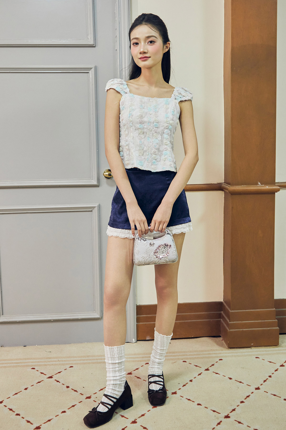 LARA TOP - SUGAR CLOUD [BY MODPARADE]