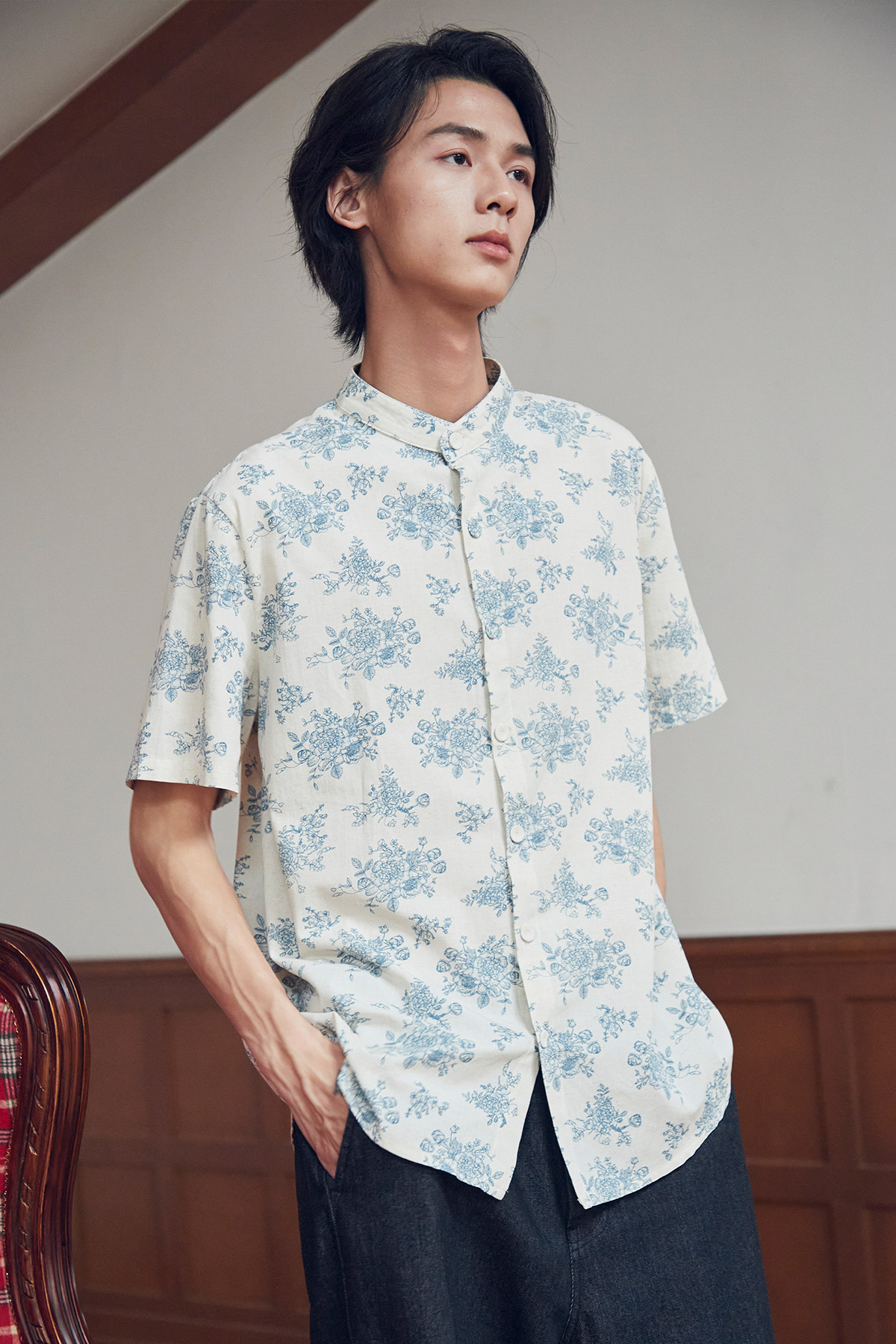 NOAH SHIRT - LAKE BOUQUET [BY MODPARADE]