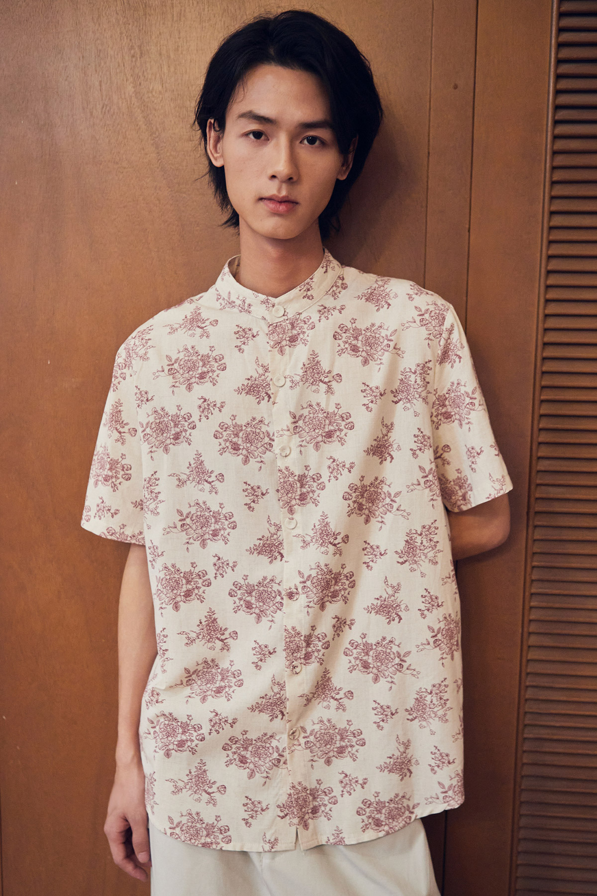 NOAH SHIRT - WINE BOUQUET [BY MODPARADE]