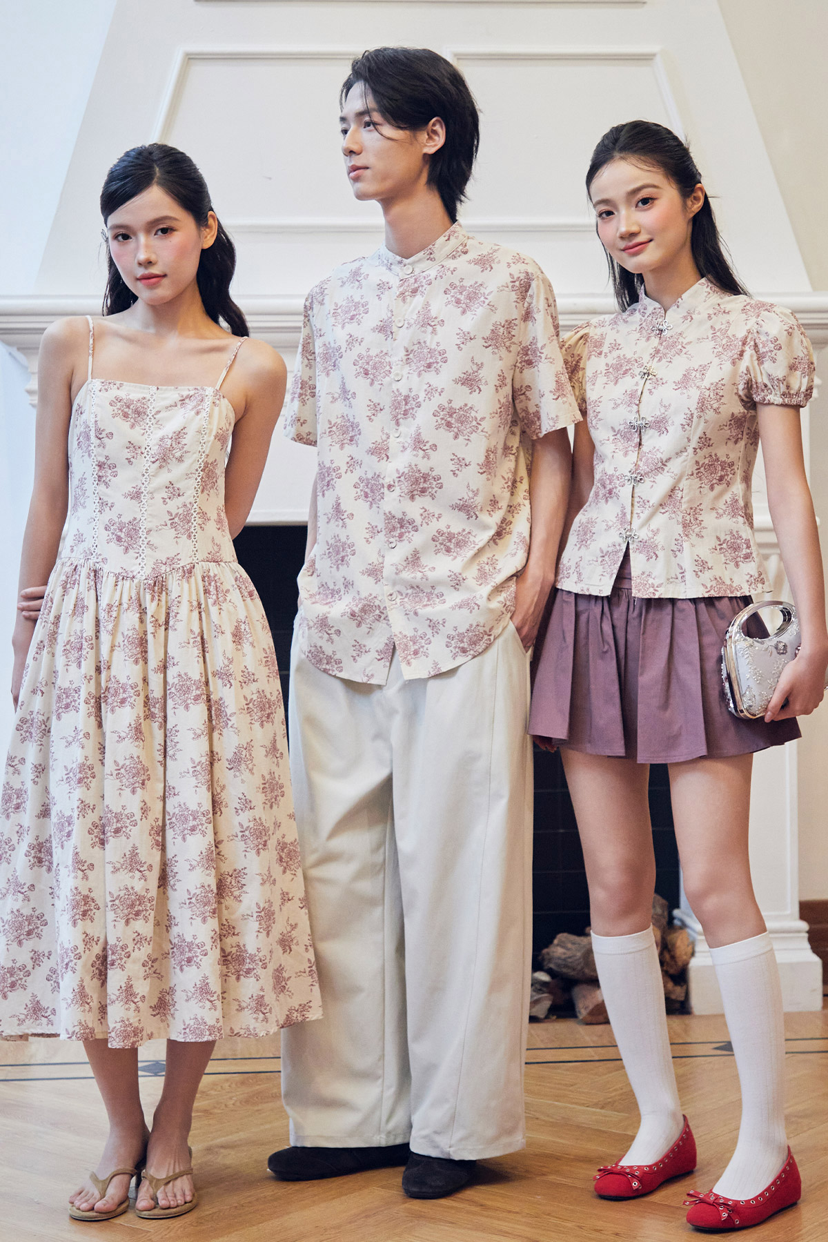 NOAH SHIRT - WINE BOUQUET [BY MODPARADE]