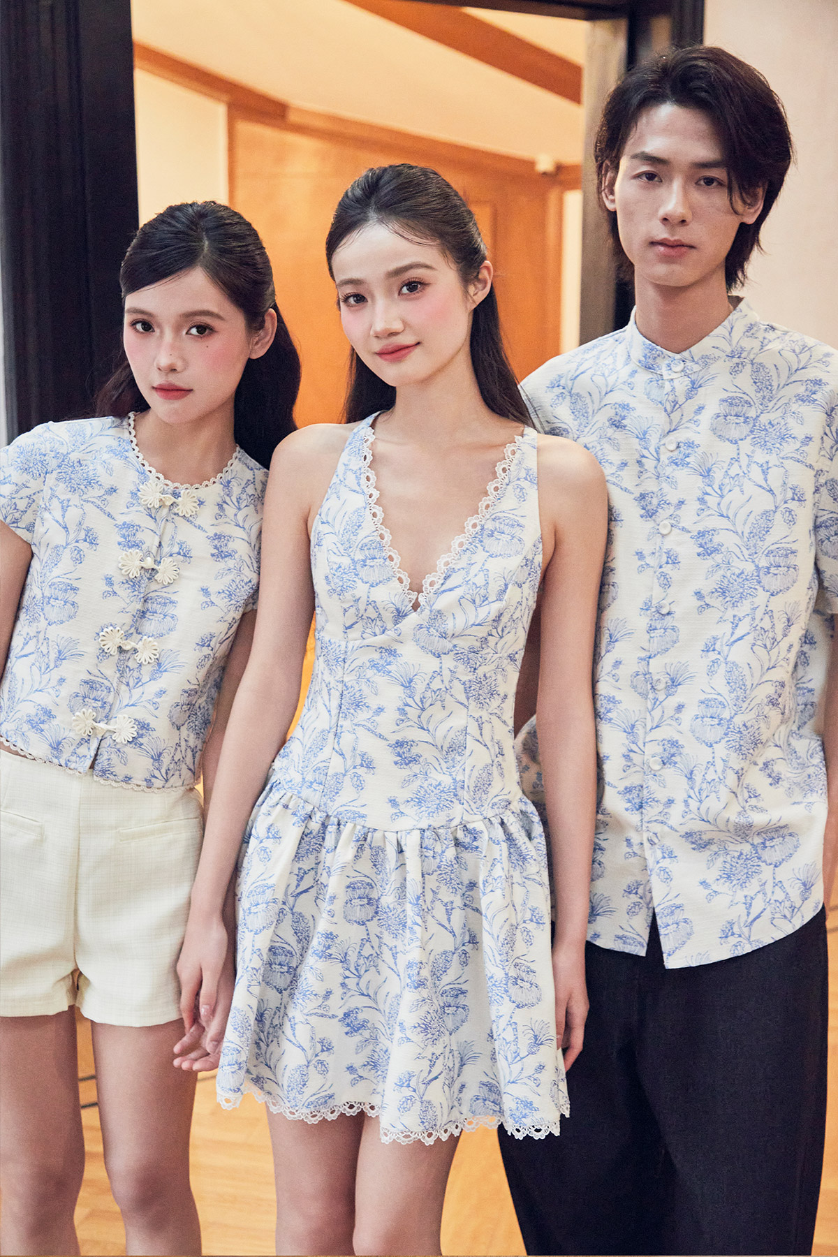 ROMANE DRESS - SILKEN LAKE [BY MODPARADE]