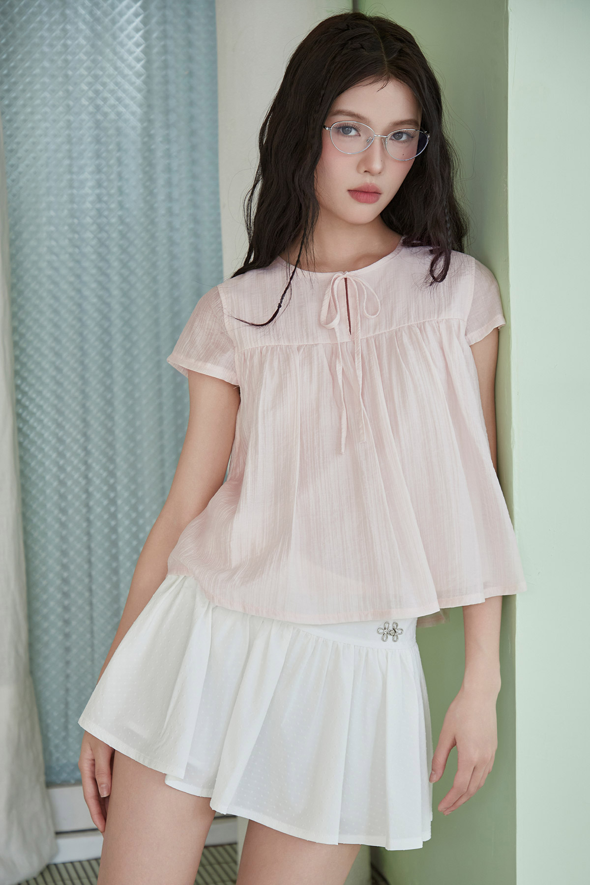 ADDISON TOP - BLUSH