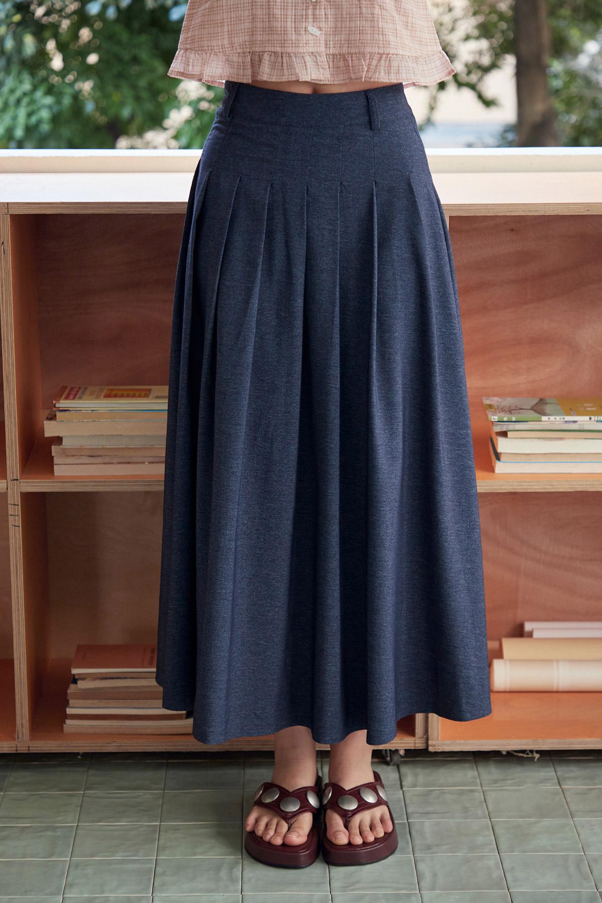 ANETTE SKIRT - INDIGO