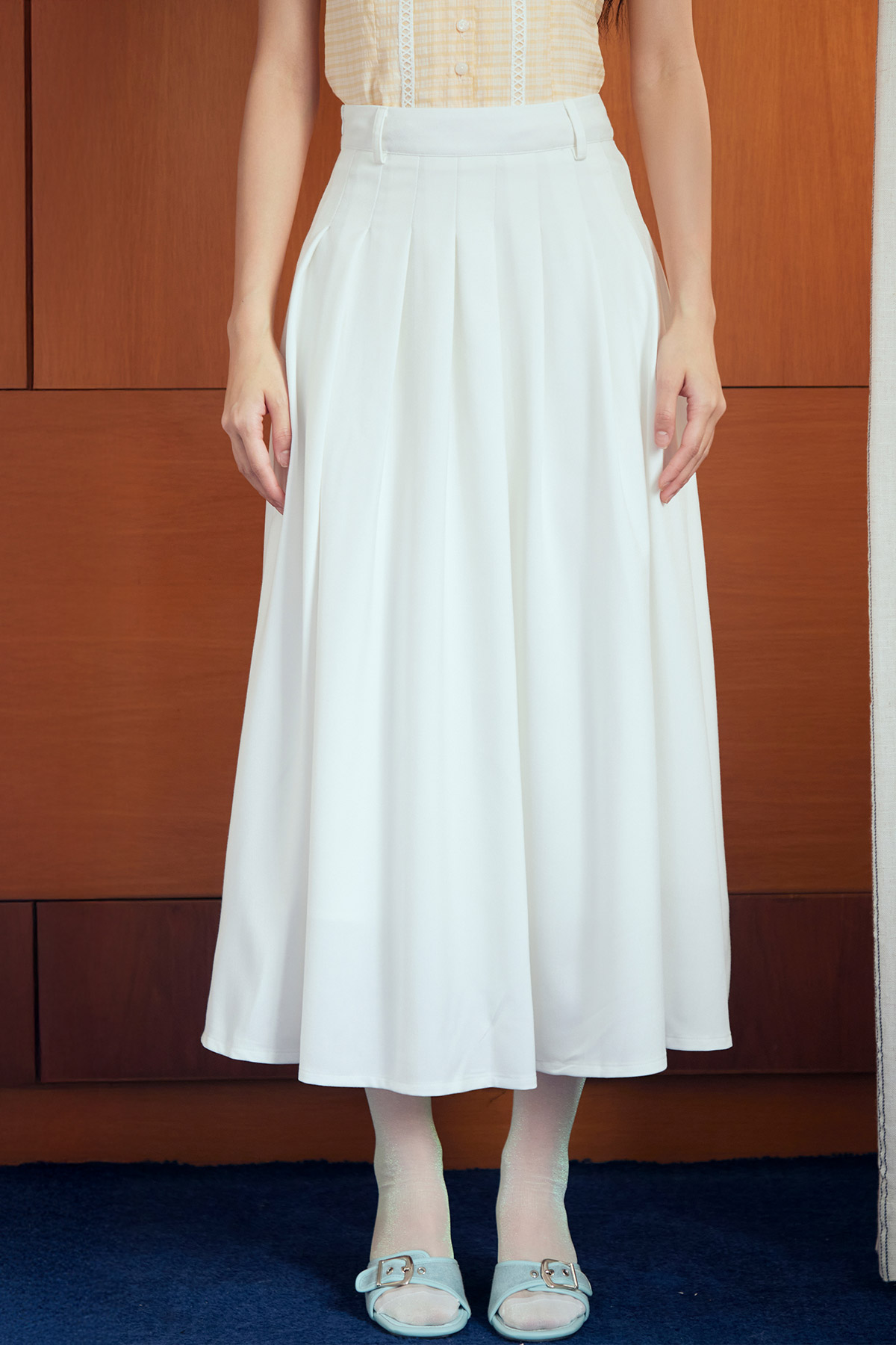 ANETTE SKIRT - WHITE
