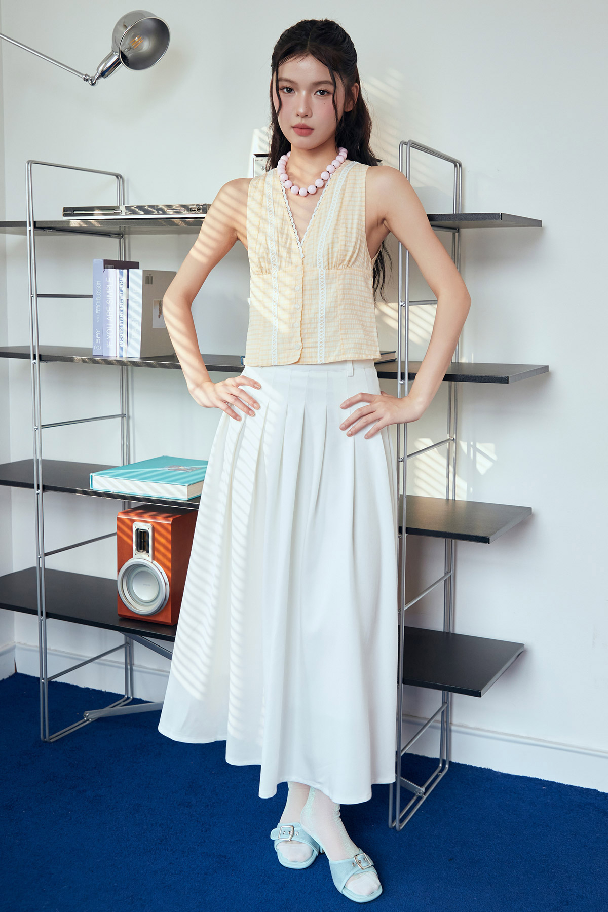 ANETTE SKIRT - WHITE