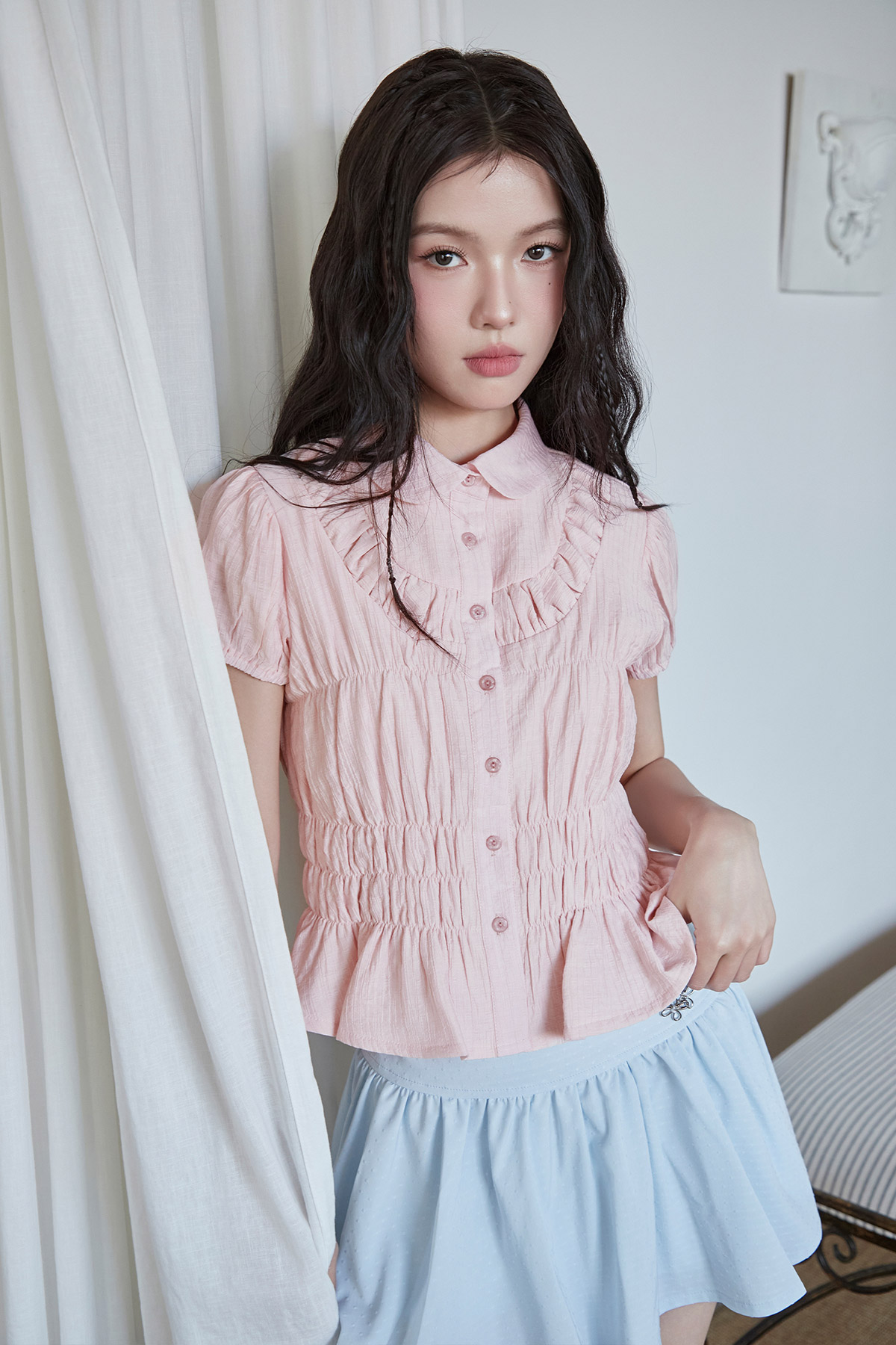 ELISA TOP - BLUSH