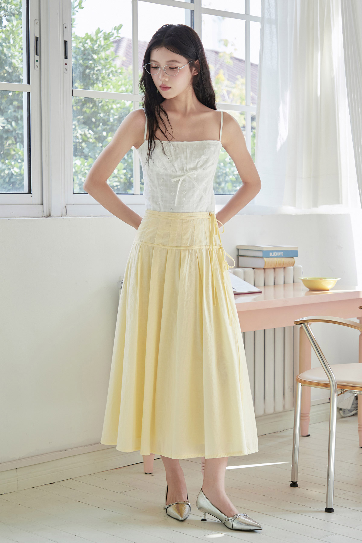 HANNE SKIRT - BUTTER