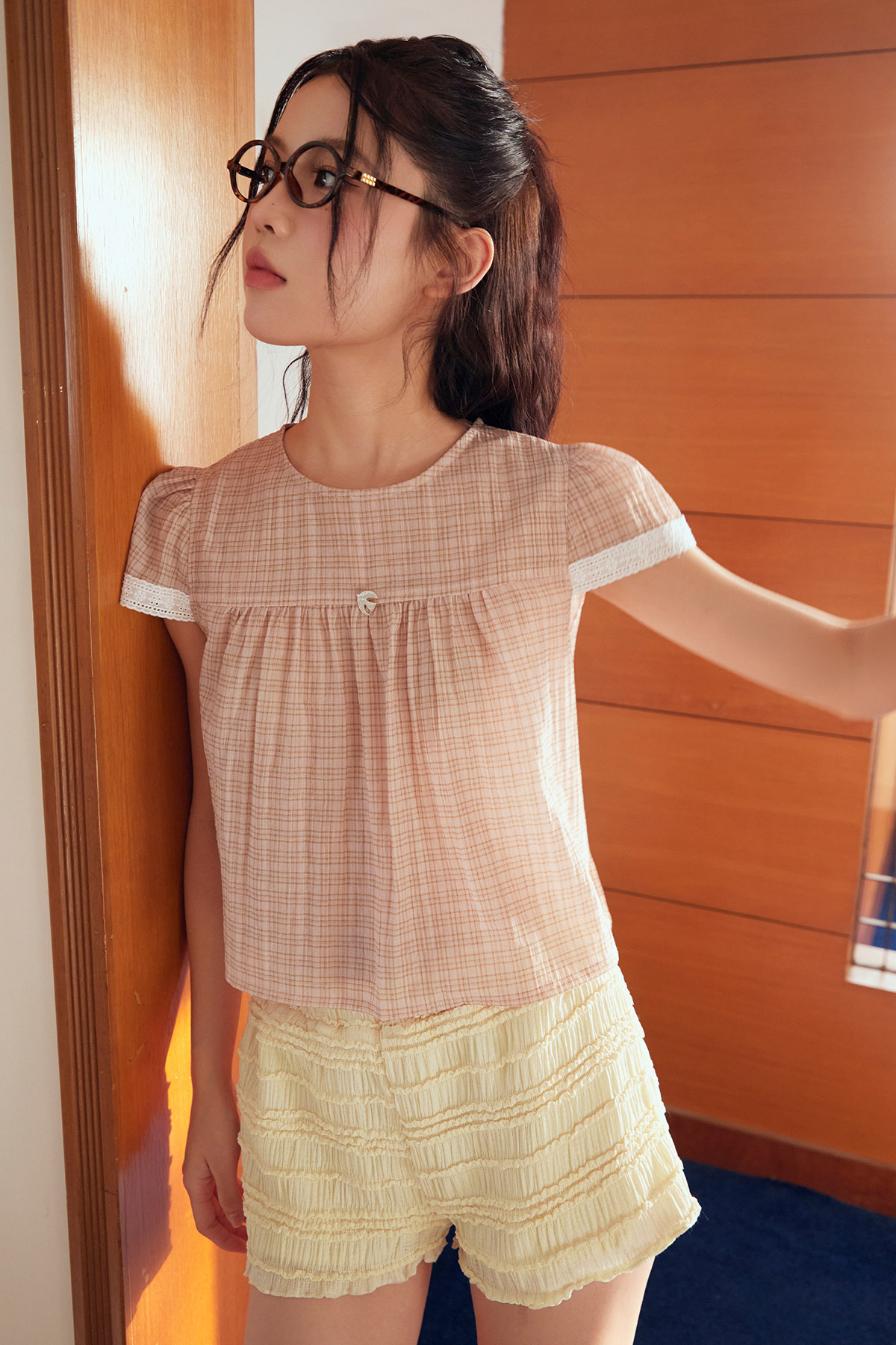 VIOLA TOP - DUSTY ROSE
