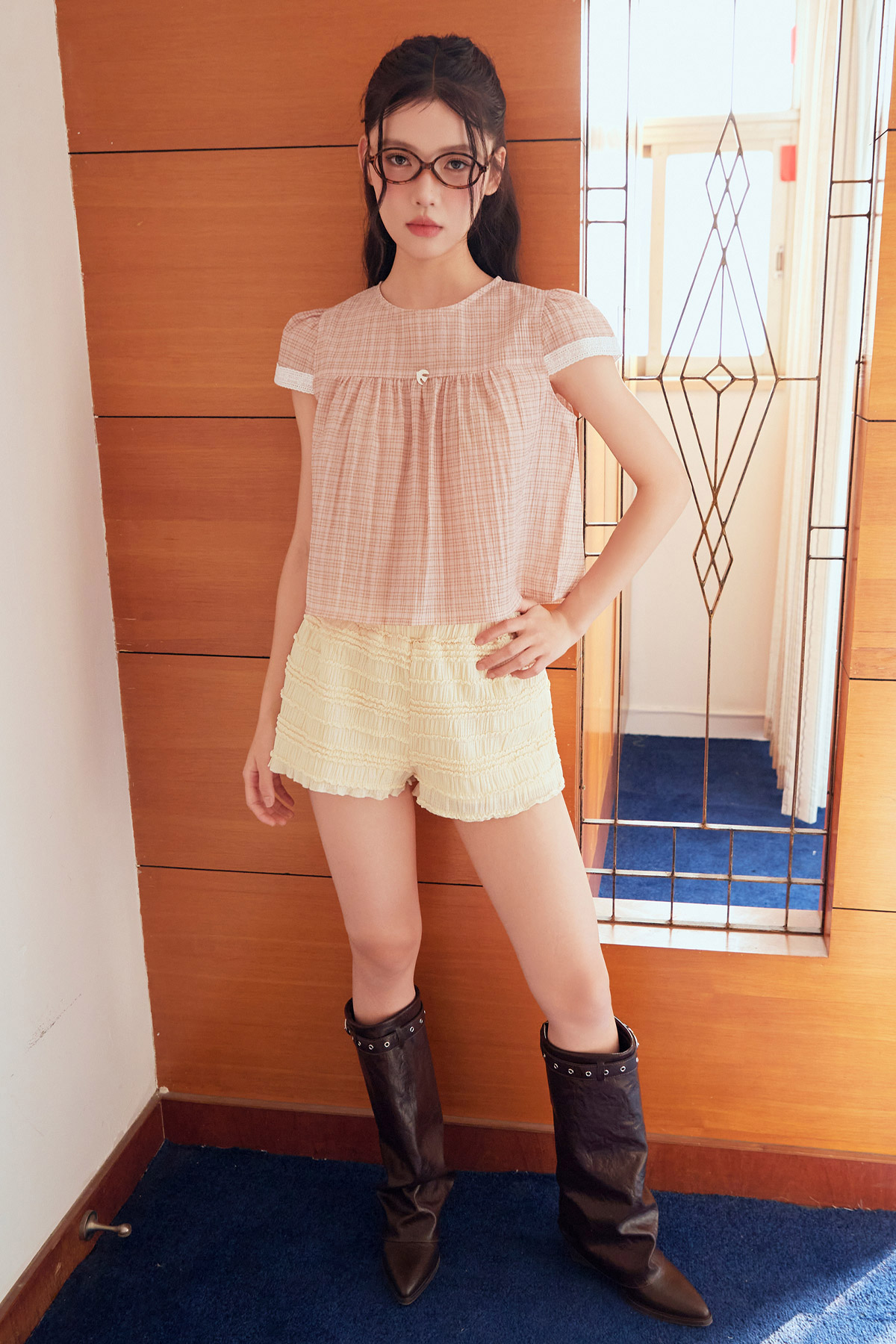 VIOLA TOP - DUSTY ROSE