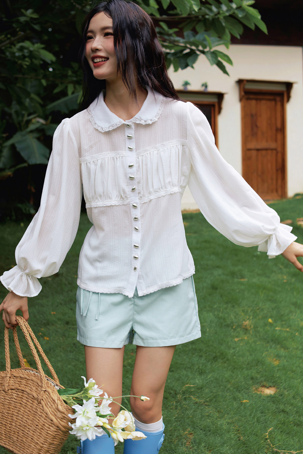 ISABELLE TOP - BLANC
