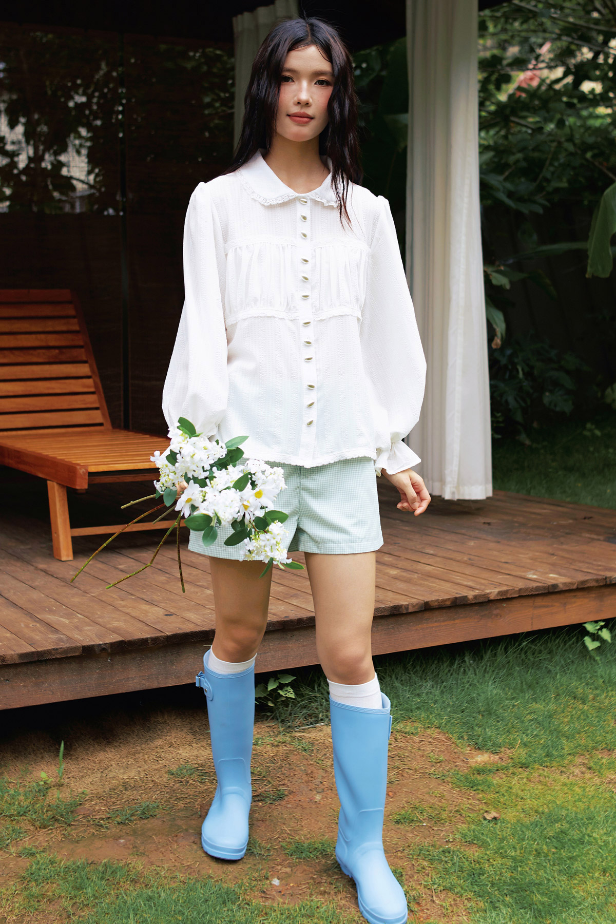 ISABELLE TOP - BLANC