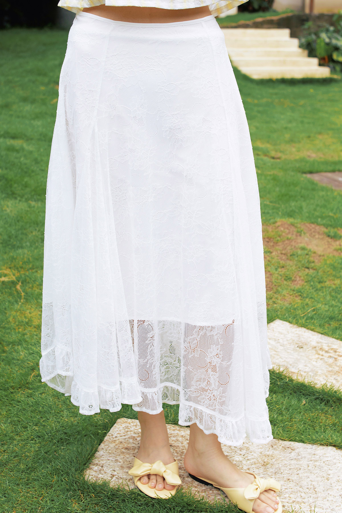 ELEANORA SKIRT - SECRET GARDEN LACE