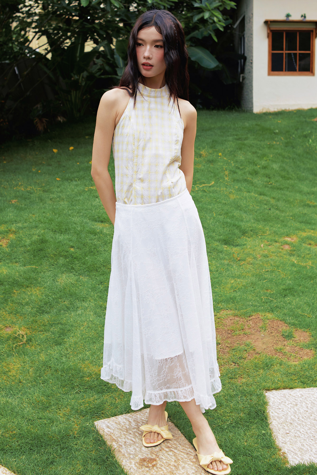 ELEANORA SKIRT - SECRET GARDEN LACE