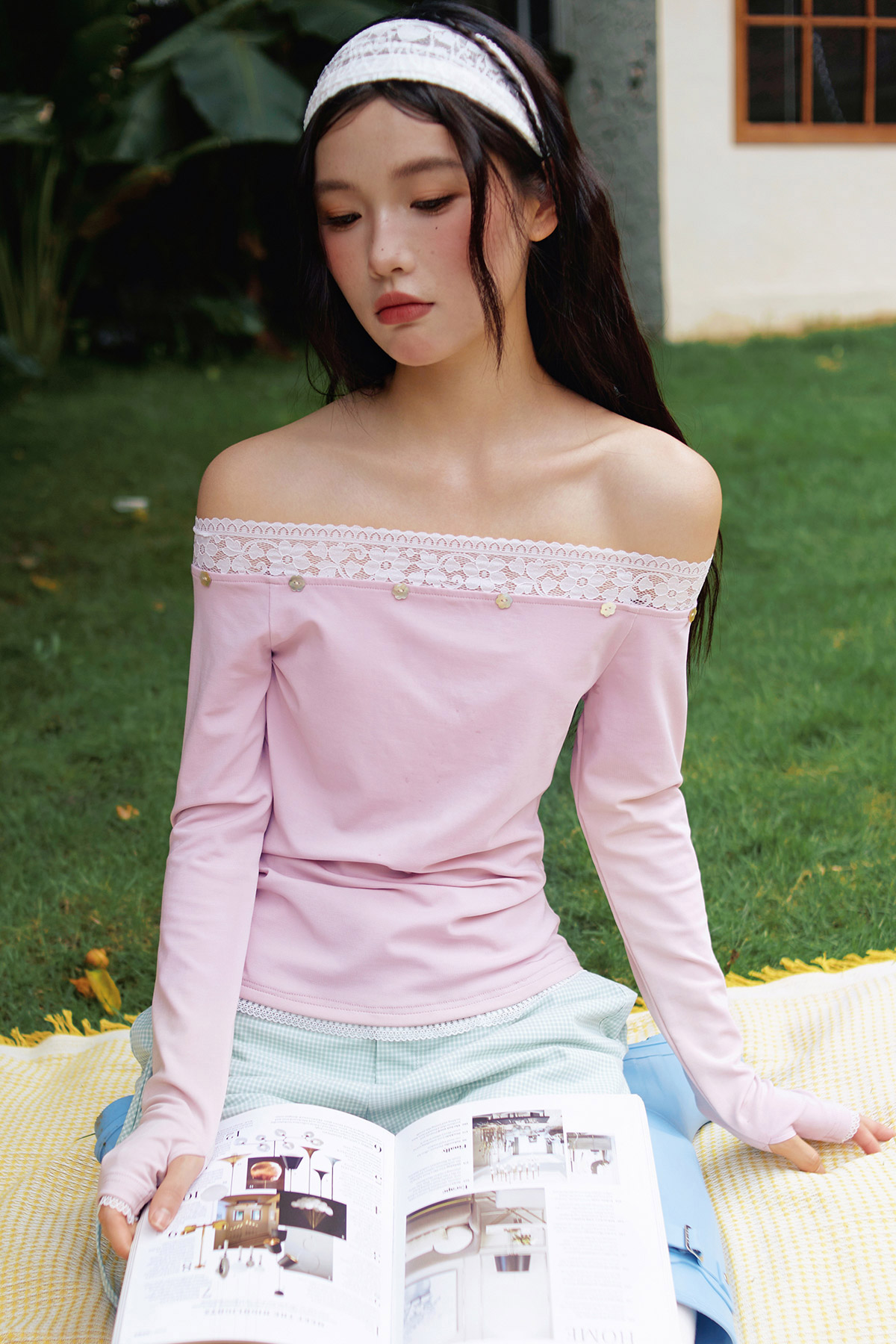 VIOLETTE TOP - LILAC