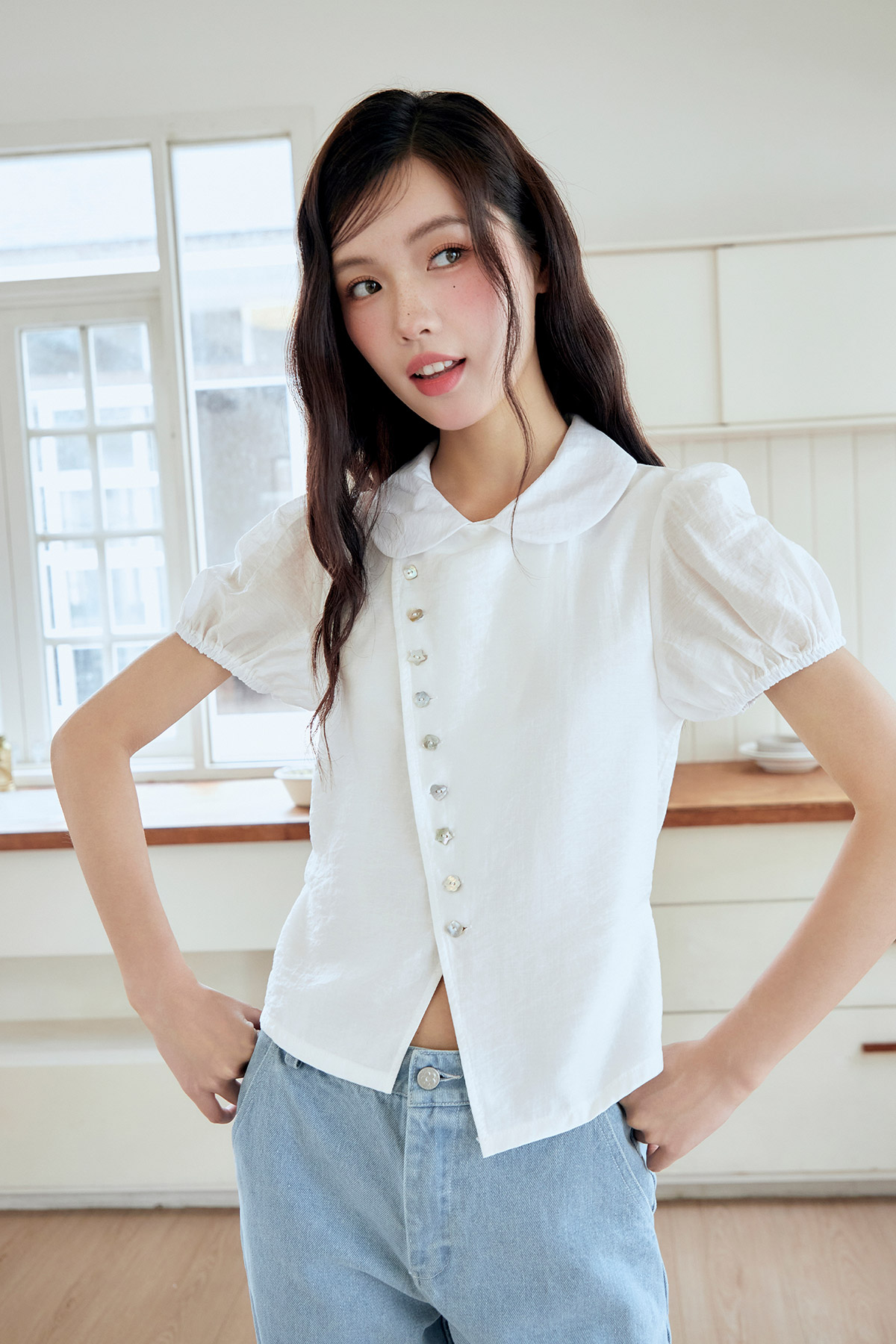 ERIN TOP - IVORY