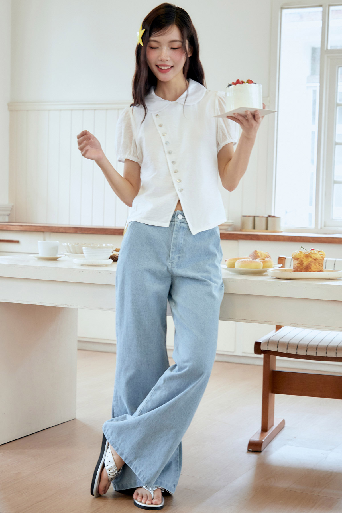 ERIN TOP - IVORY