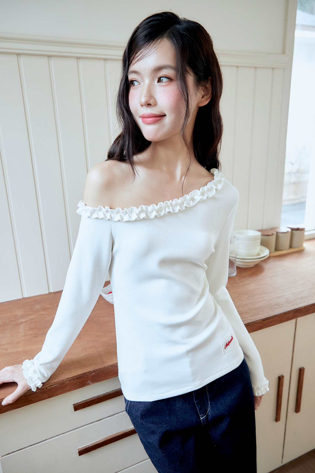 JASMINE TOP - BLANC