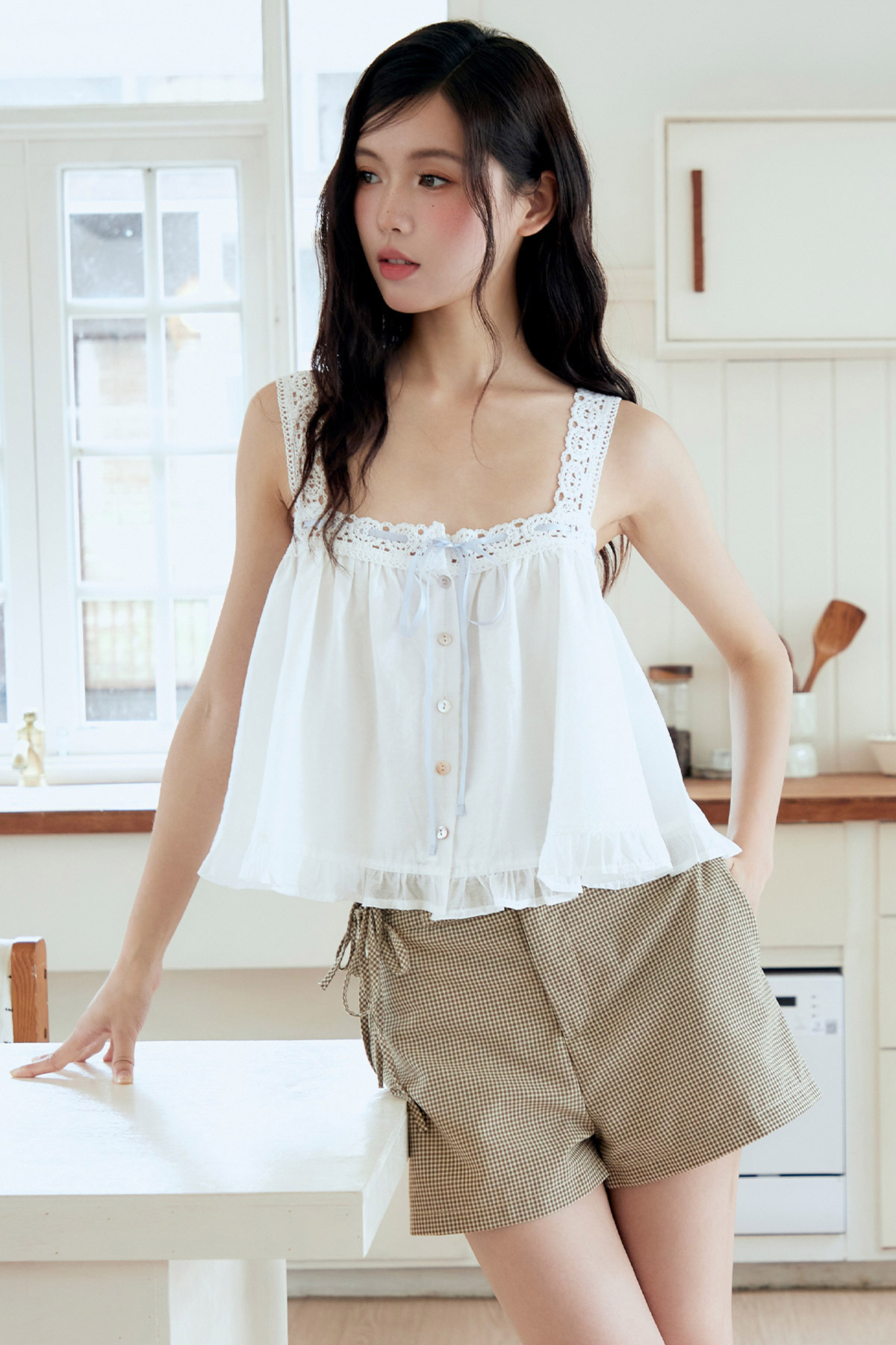 MELODY TOP - IVORY