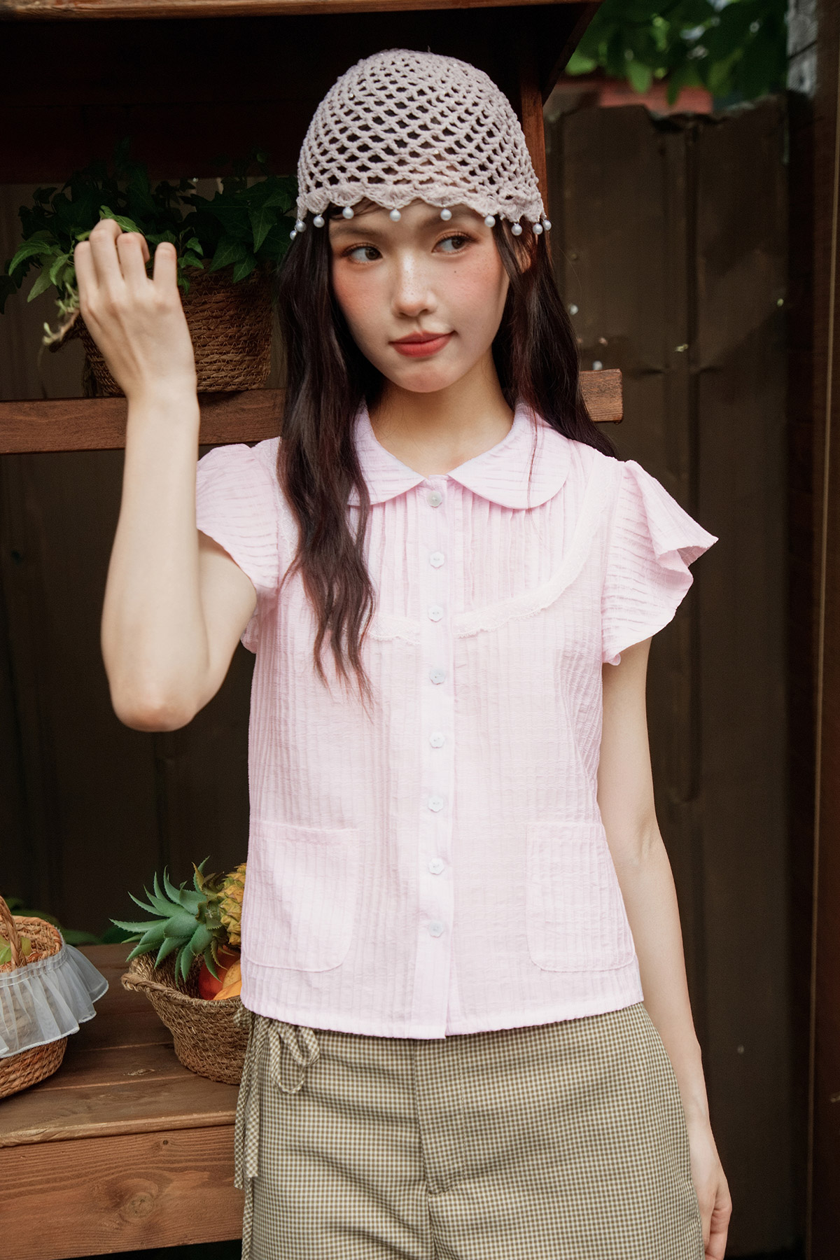 SHIRLEY TOP - BLUSH