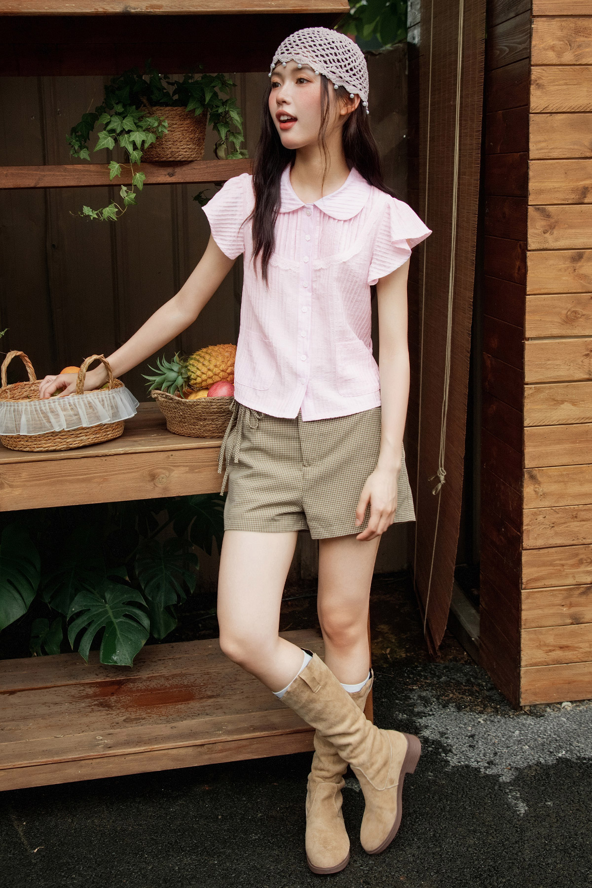 SHIRLEY TOP - BLUSH