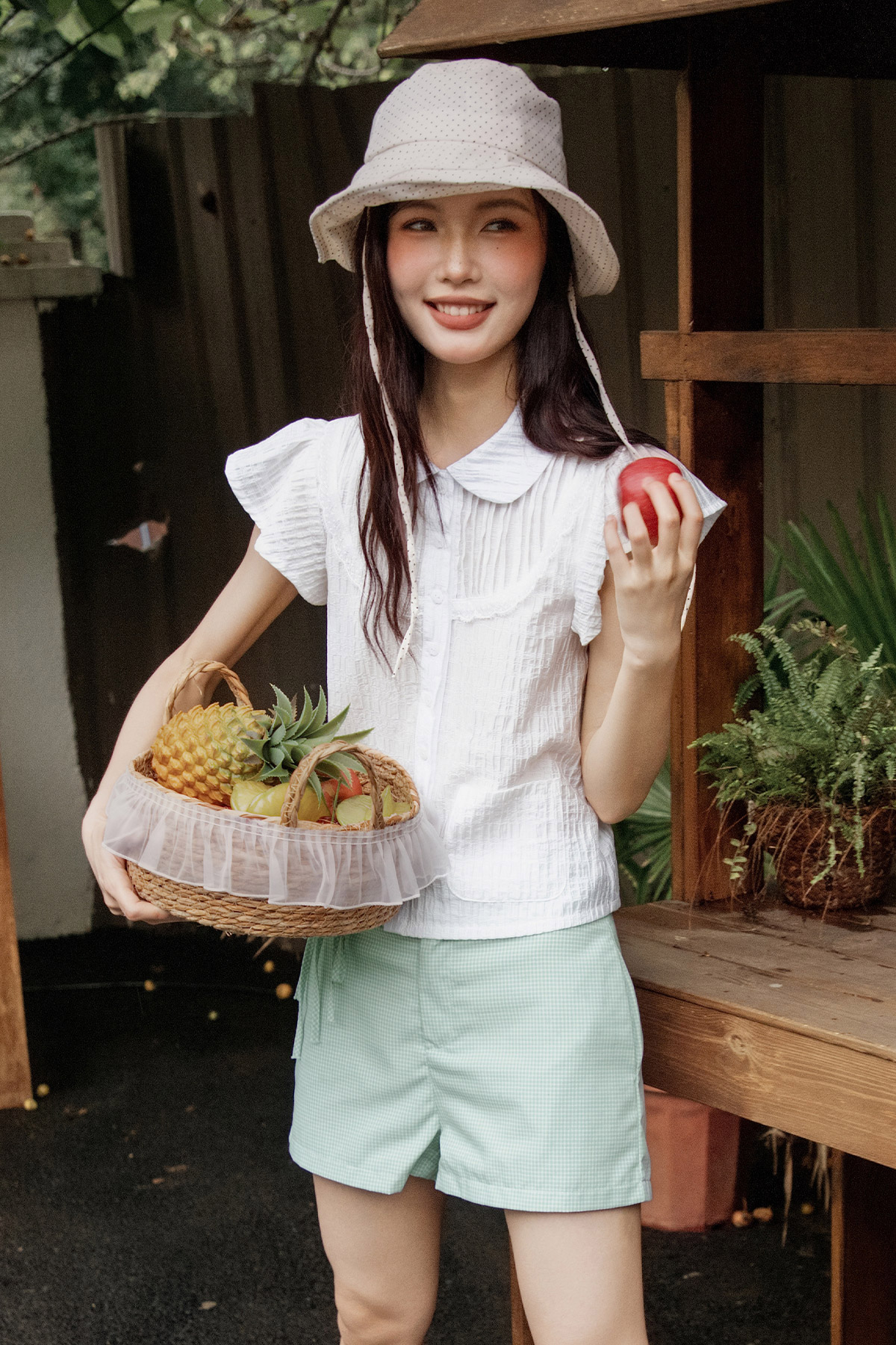 SHIRLEY TOP - IVORY