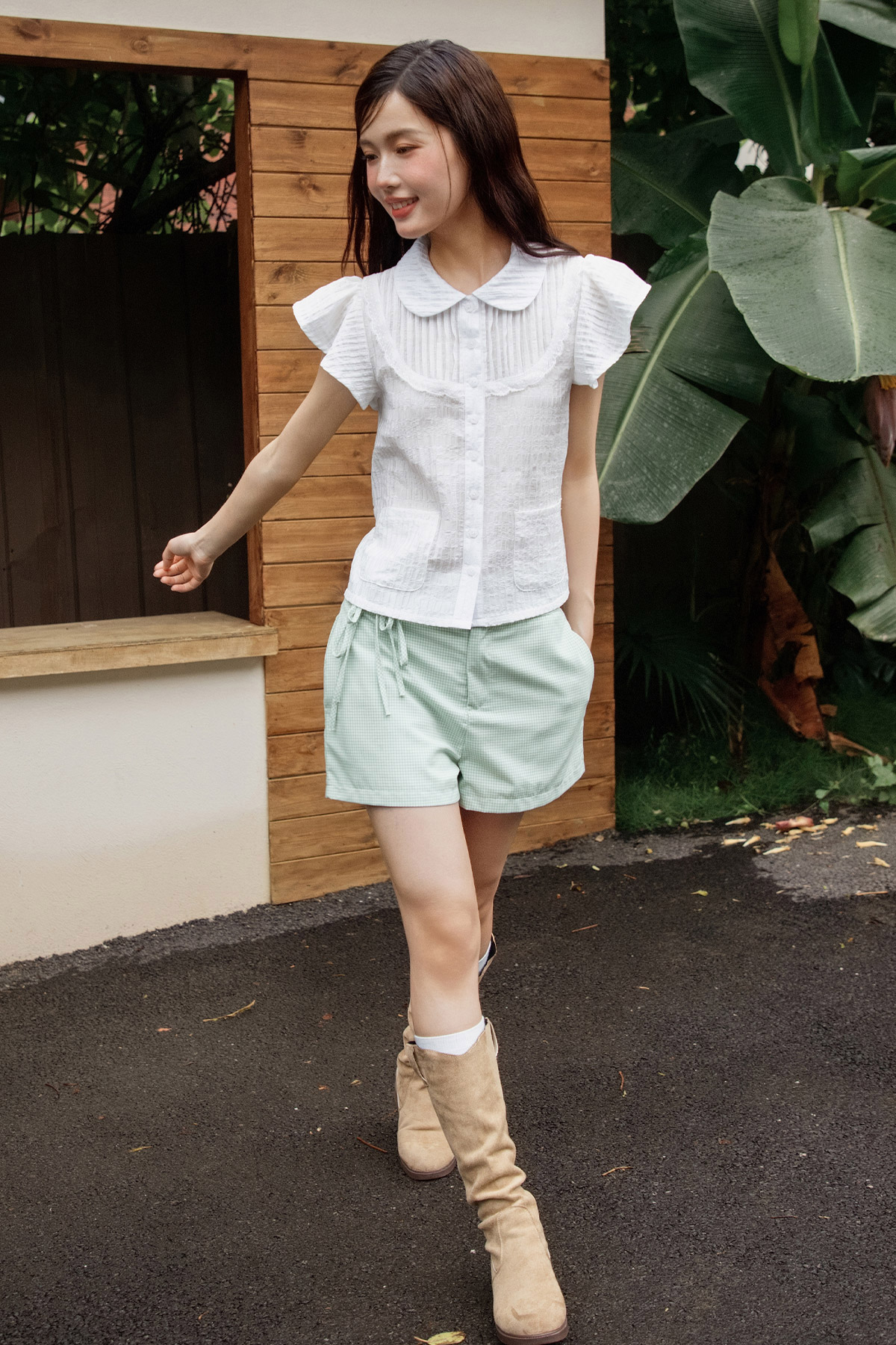 SHIRLEY TOP - IVORY