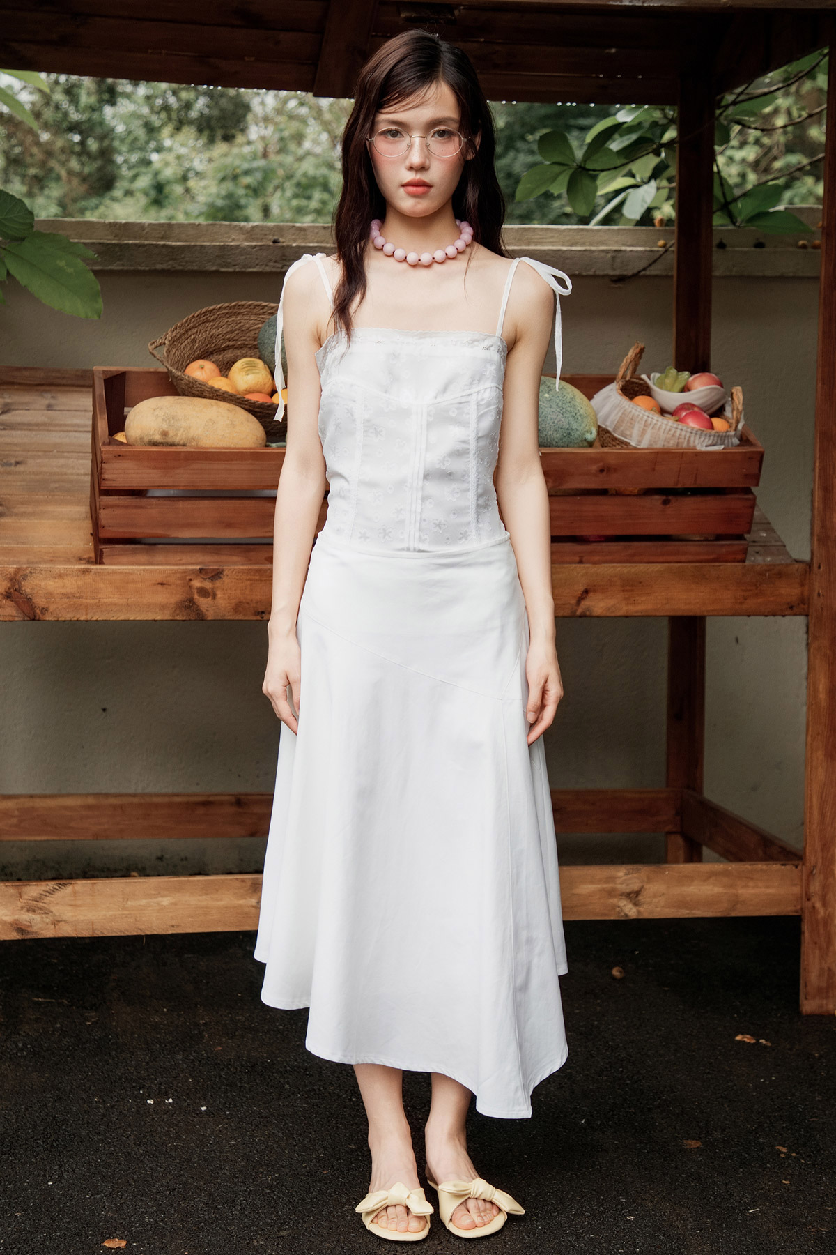 SLOEN SKIRT - BLANC