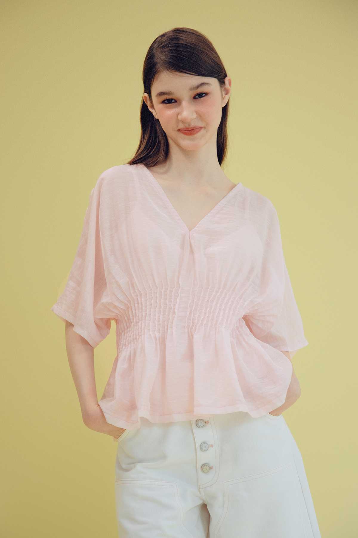 CLEO TOP - BLUSH