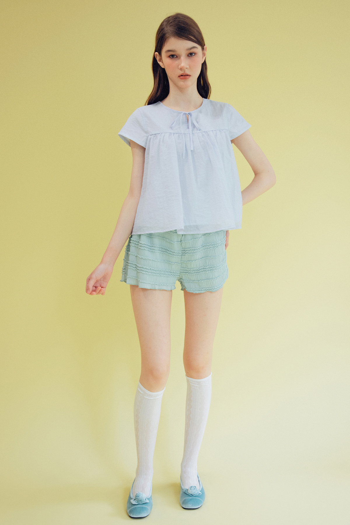 INKA SHORTS - SEAFOAM