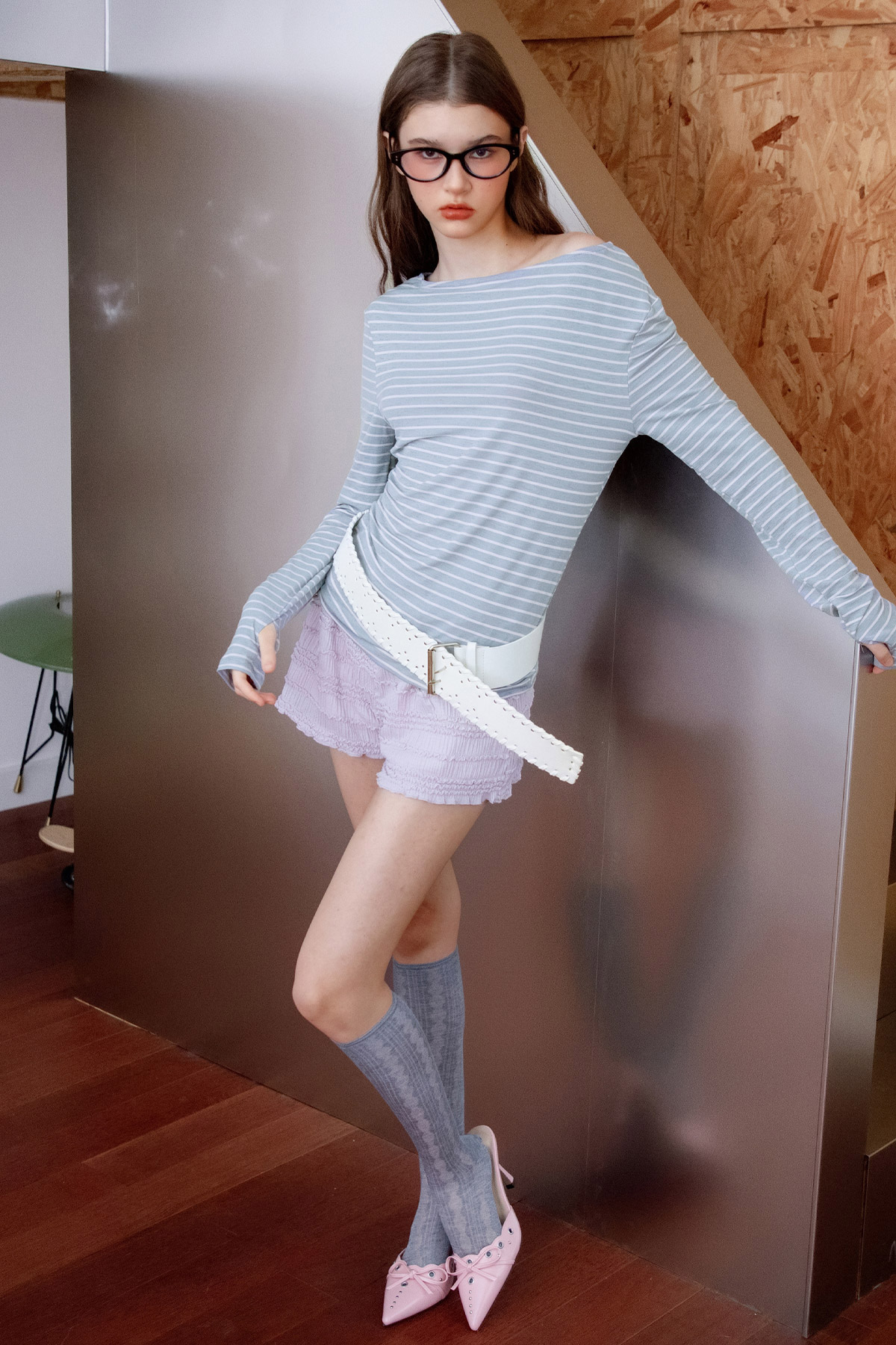 LOTTA TOP - HEATHER GREY