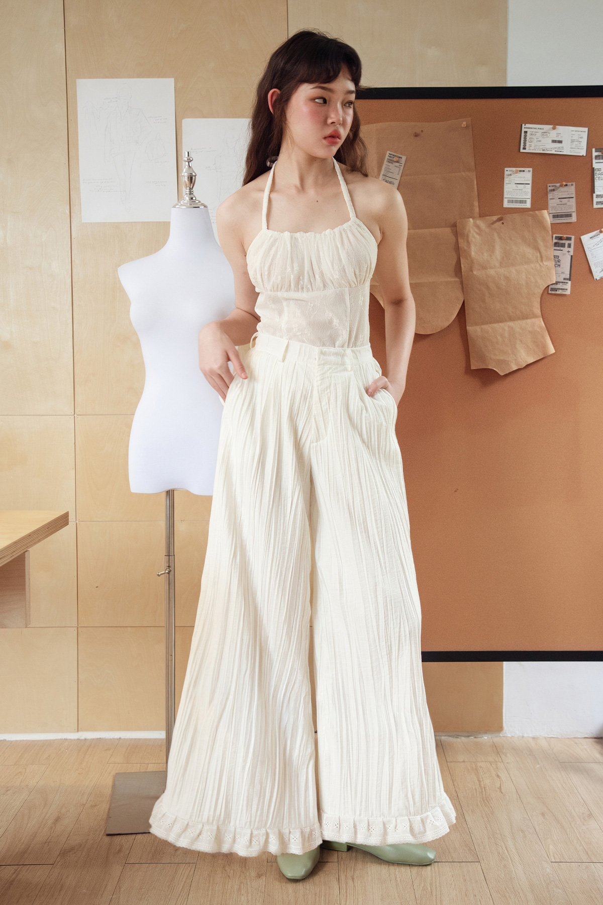 BLAIR PANTS - WHITE