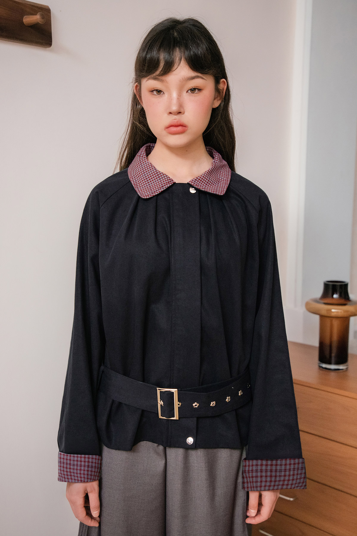 ELODIE JACKET - NAVY