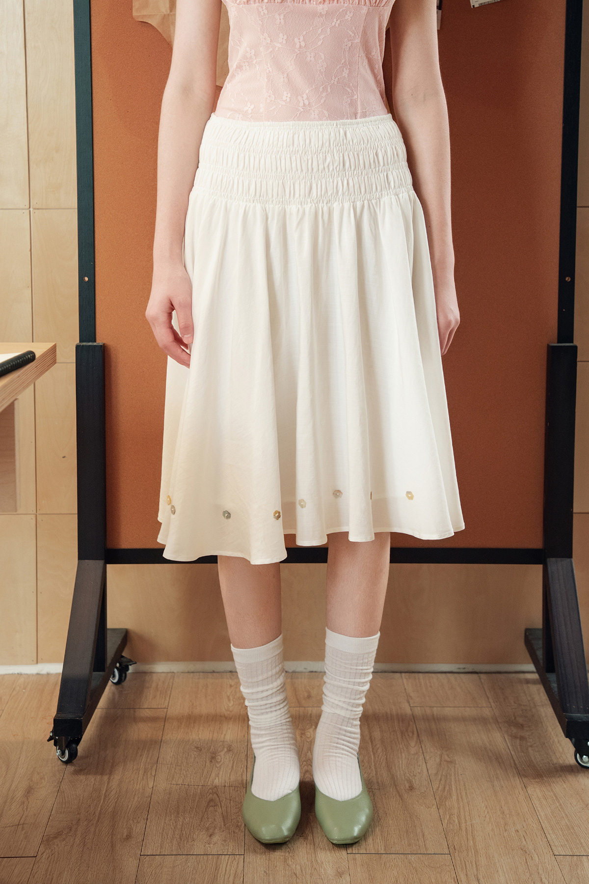 GISELLE SKIRT - WHITE