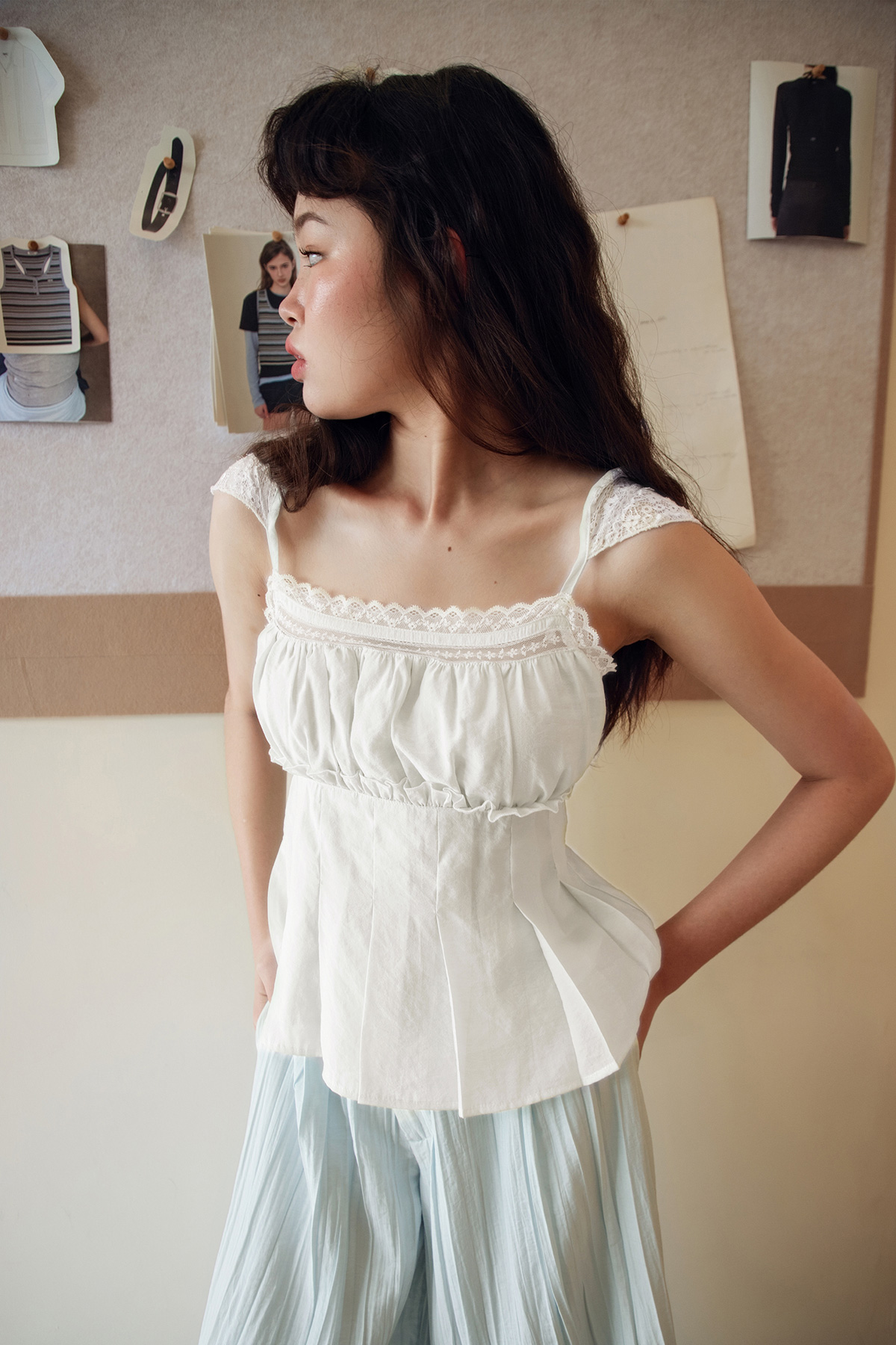 LILLIE TOP - WHITE