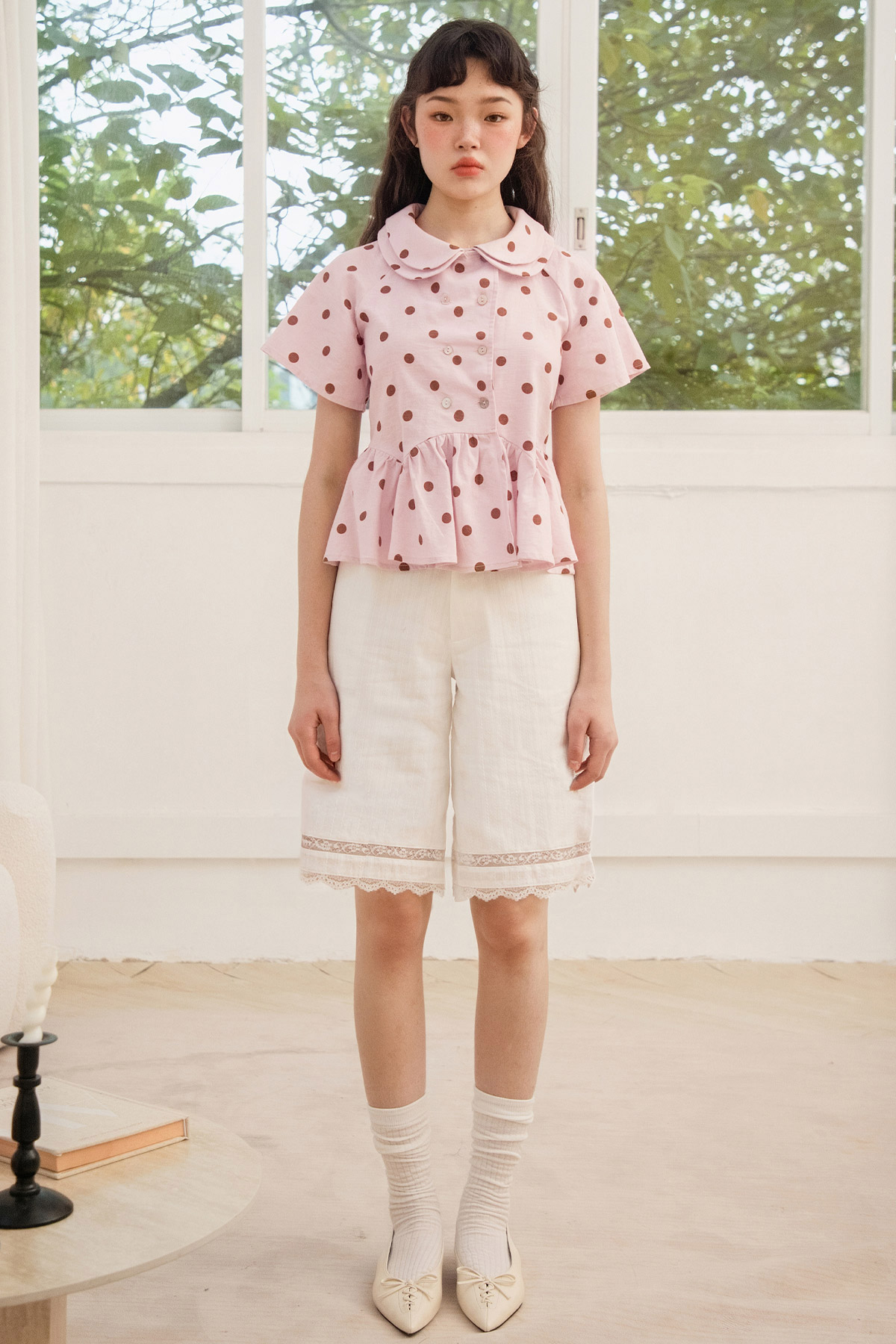 ODETTE JORTS - WHITE