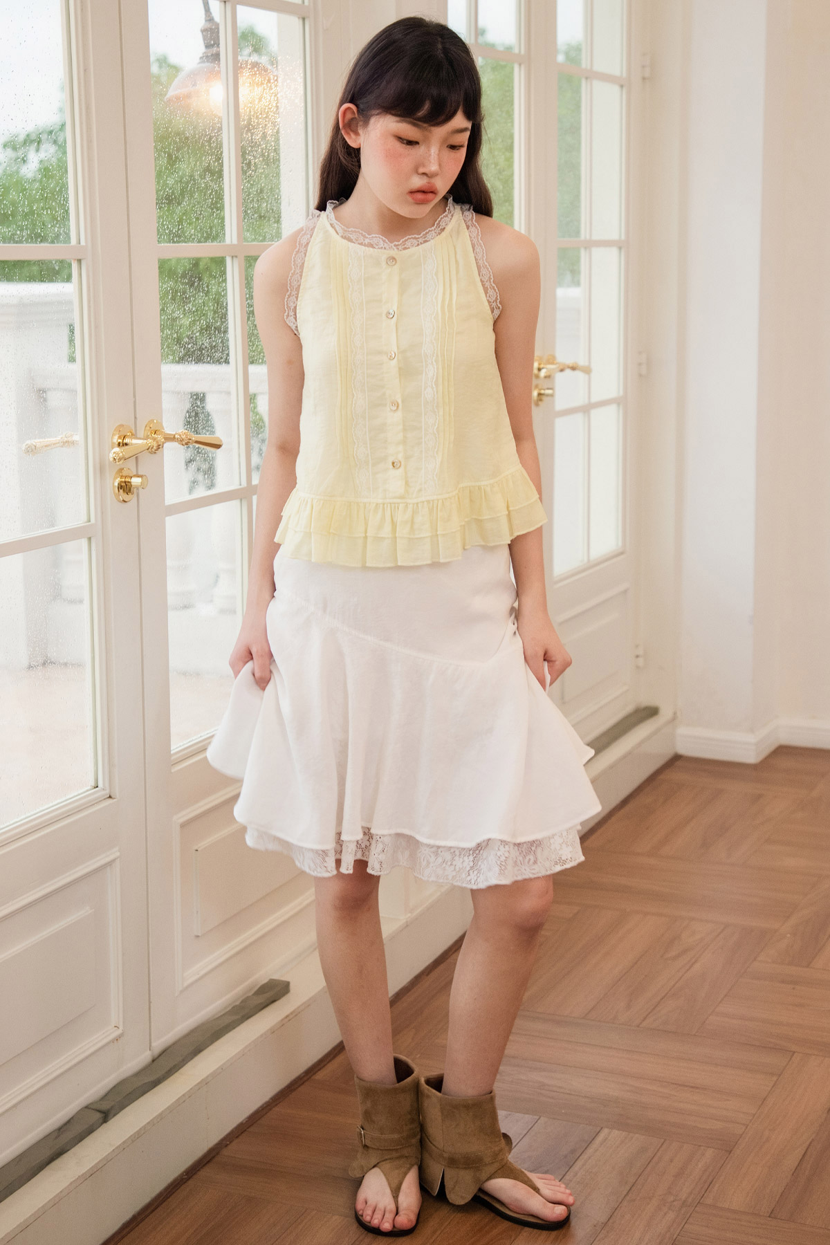 ROBBINS TOP - BUTTER