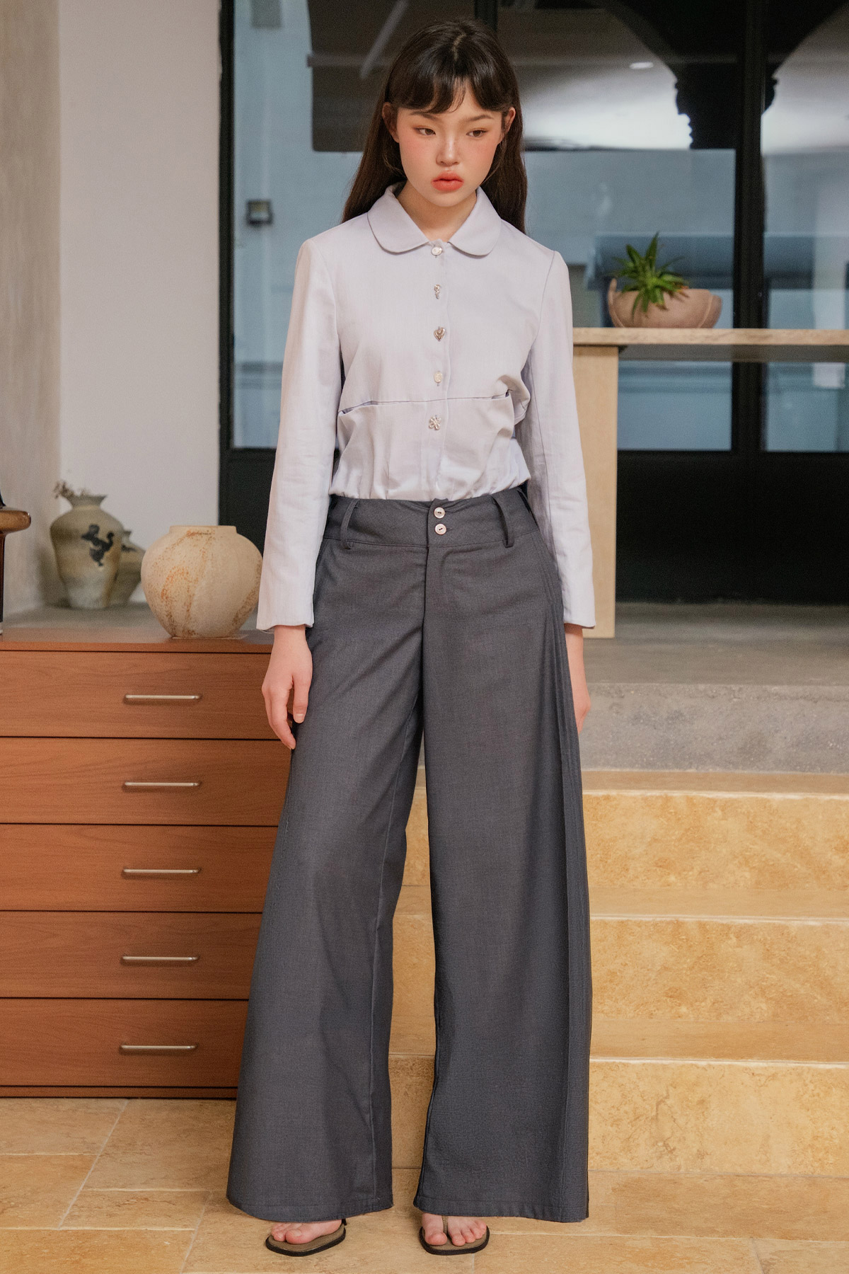 THEO PANTS - CHARCOAL
