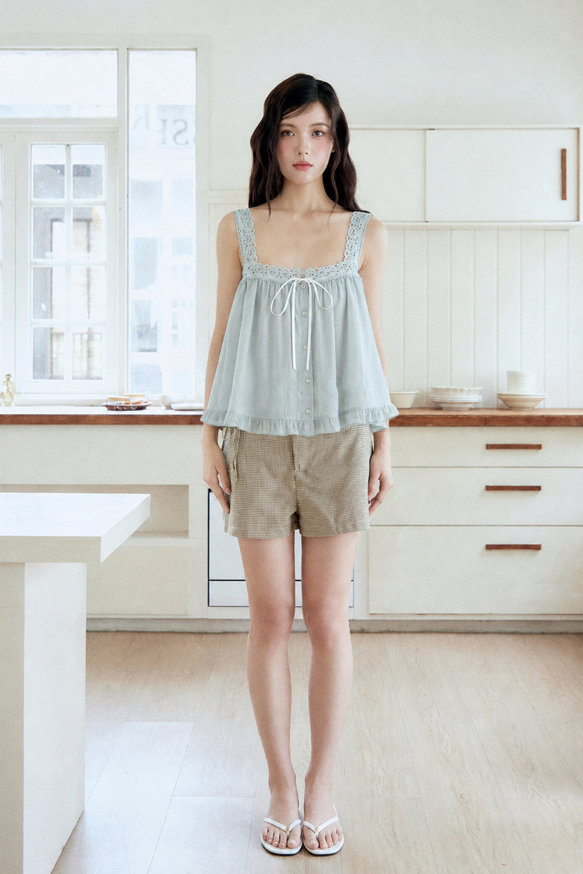 *PREORDER* MELODY TOP - SEAFOAM