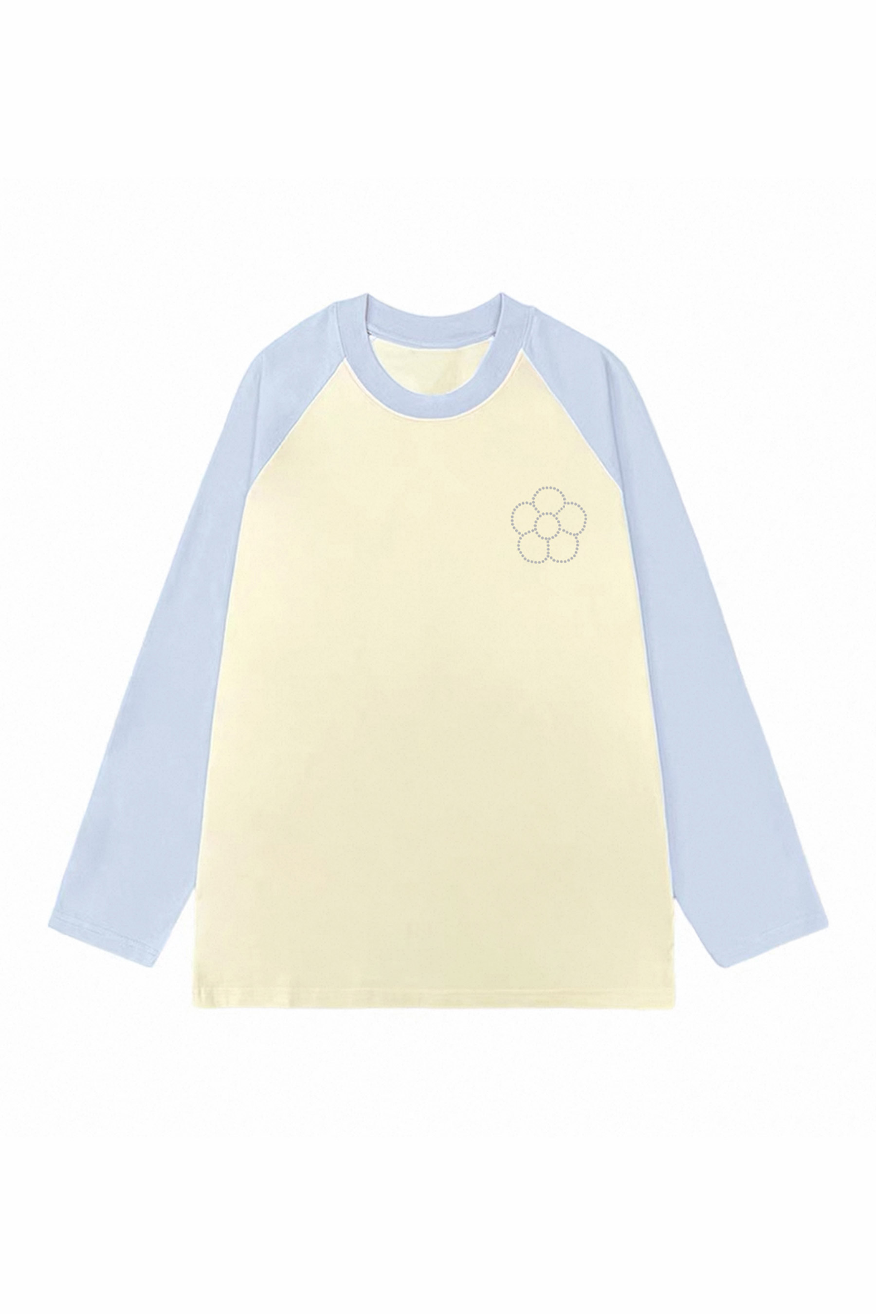 BEDAZZLE RAGLAN PULLOVER - POWDER