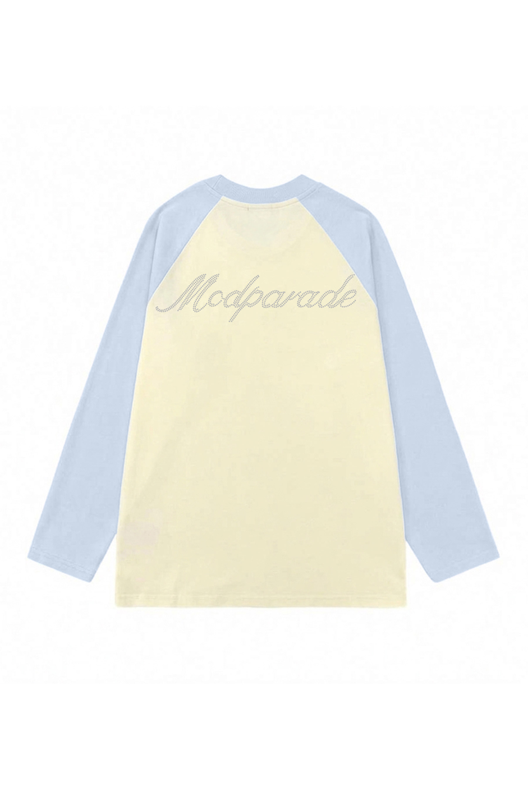 BEDAZZLE RAGLAN PULLOVER - POWDER