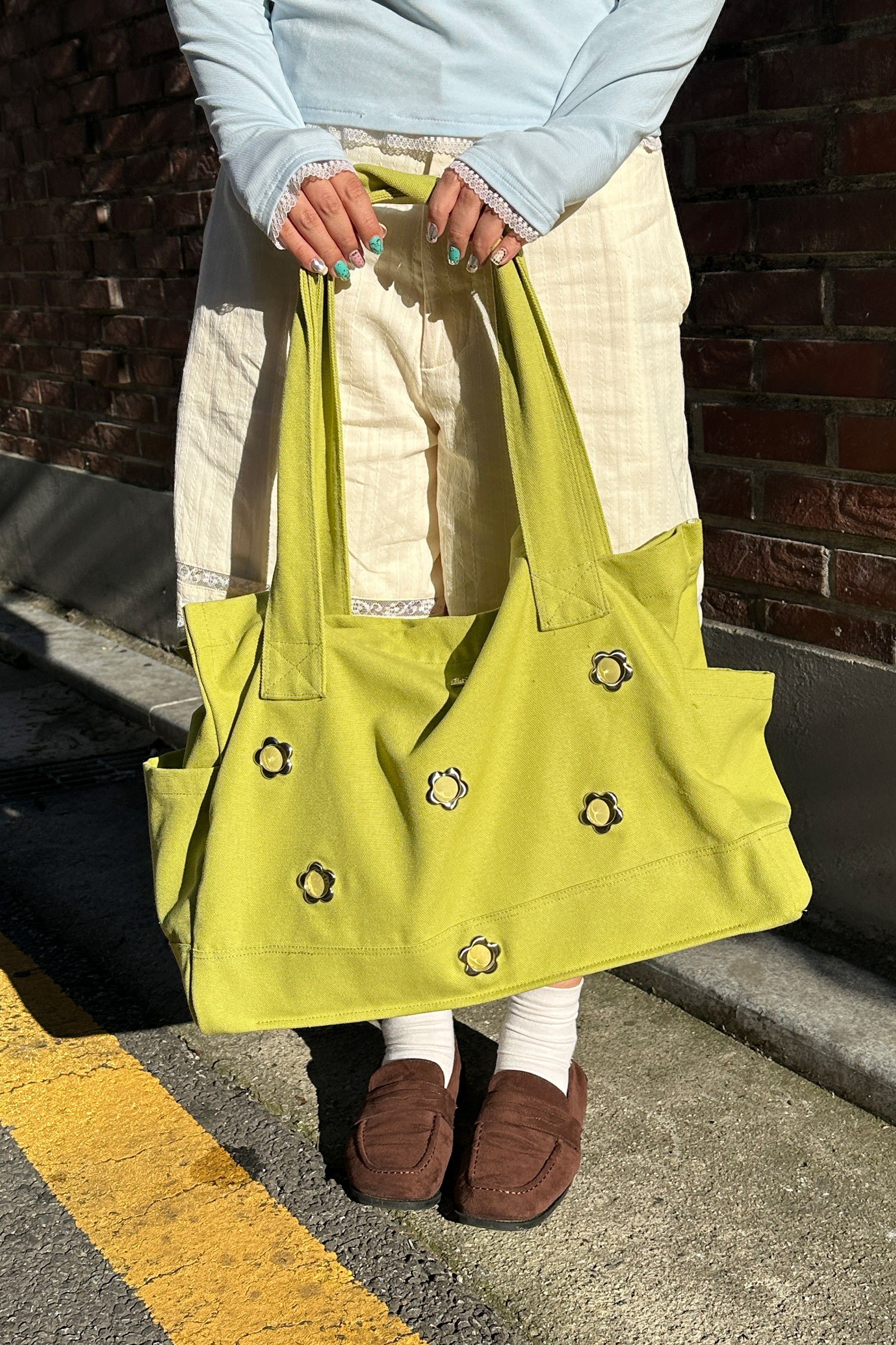 FLEURLETTE BAG - MATCHA