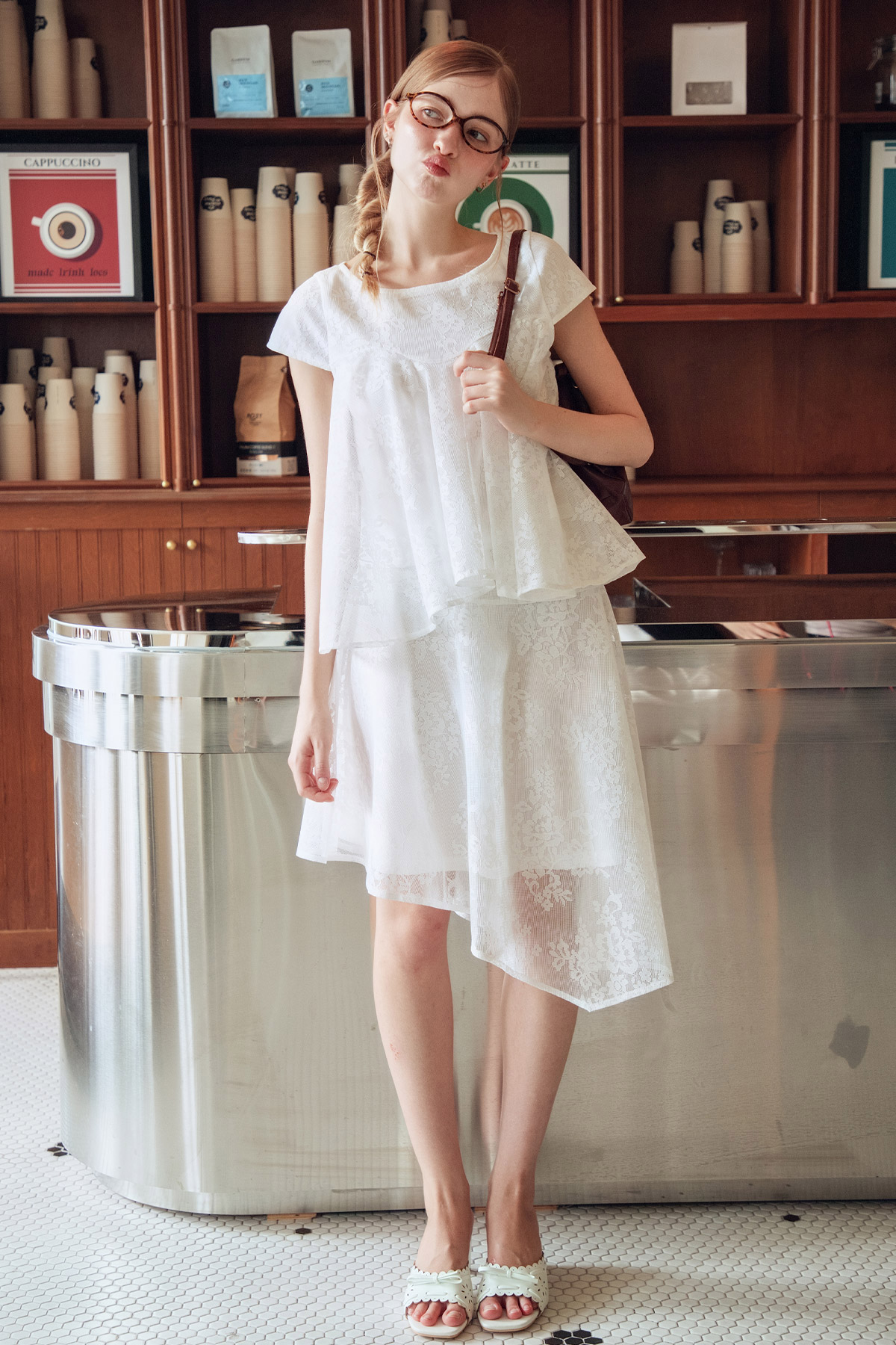 CLAIRE SKIRT - WHITE