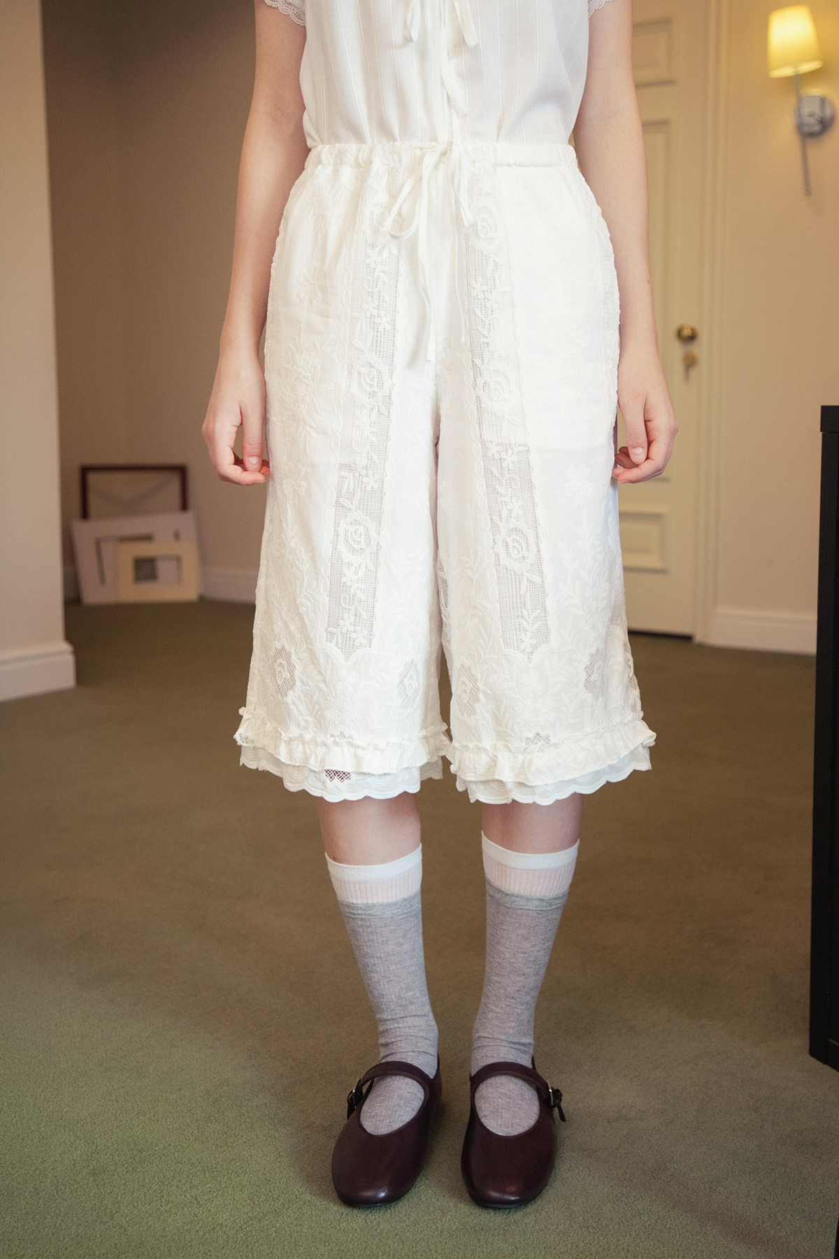 JONNA JORTS - WHITE