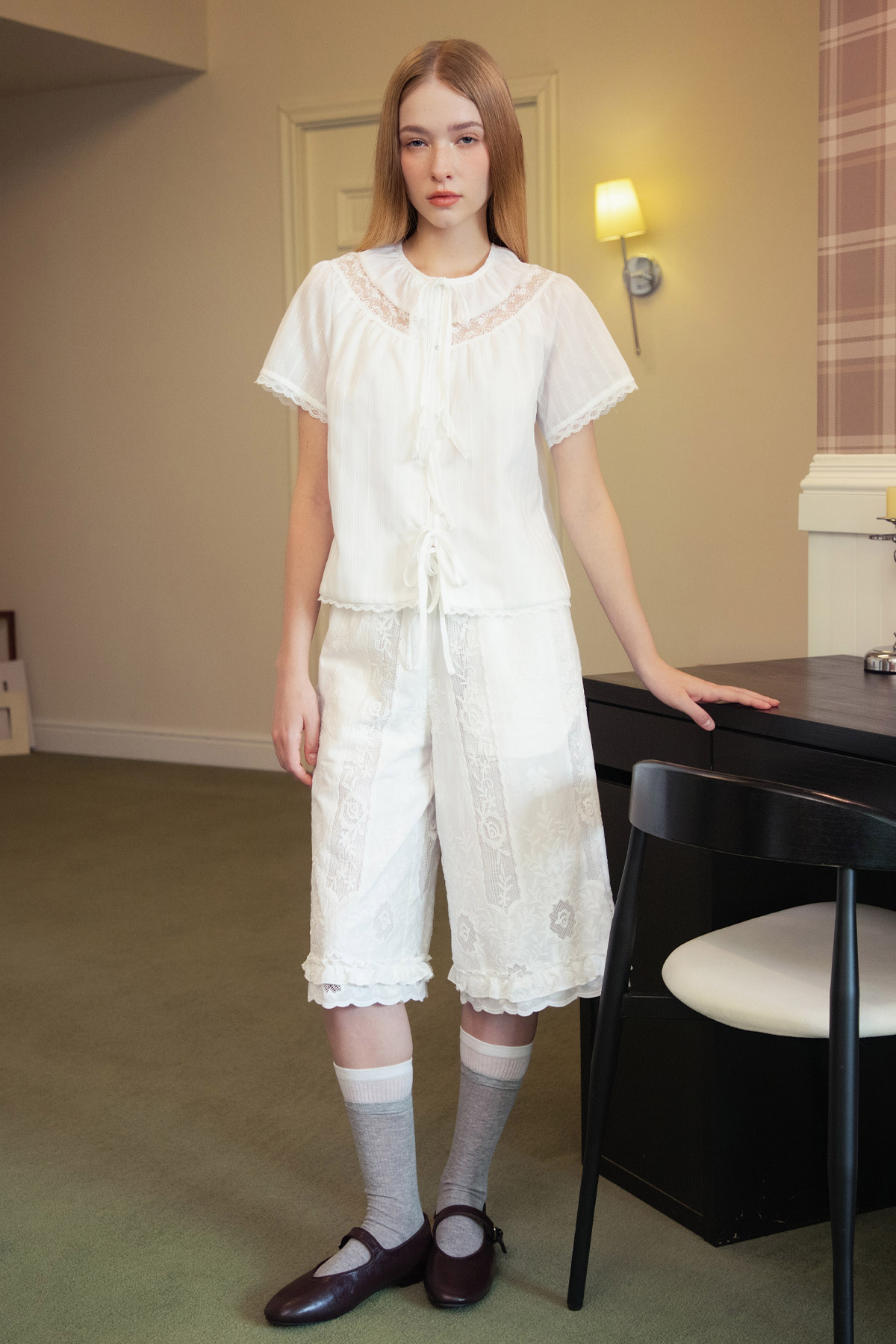 JONNA JORTS - WHITE