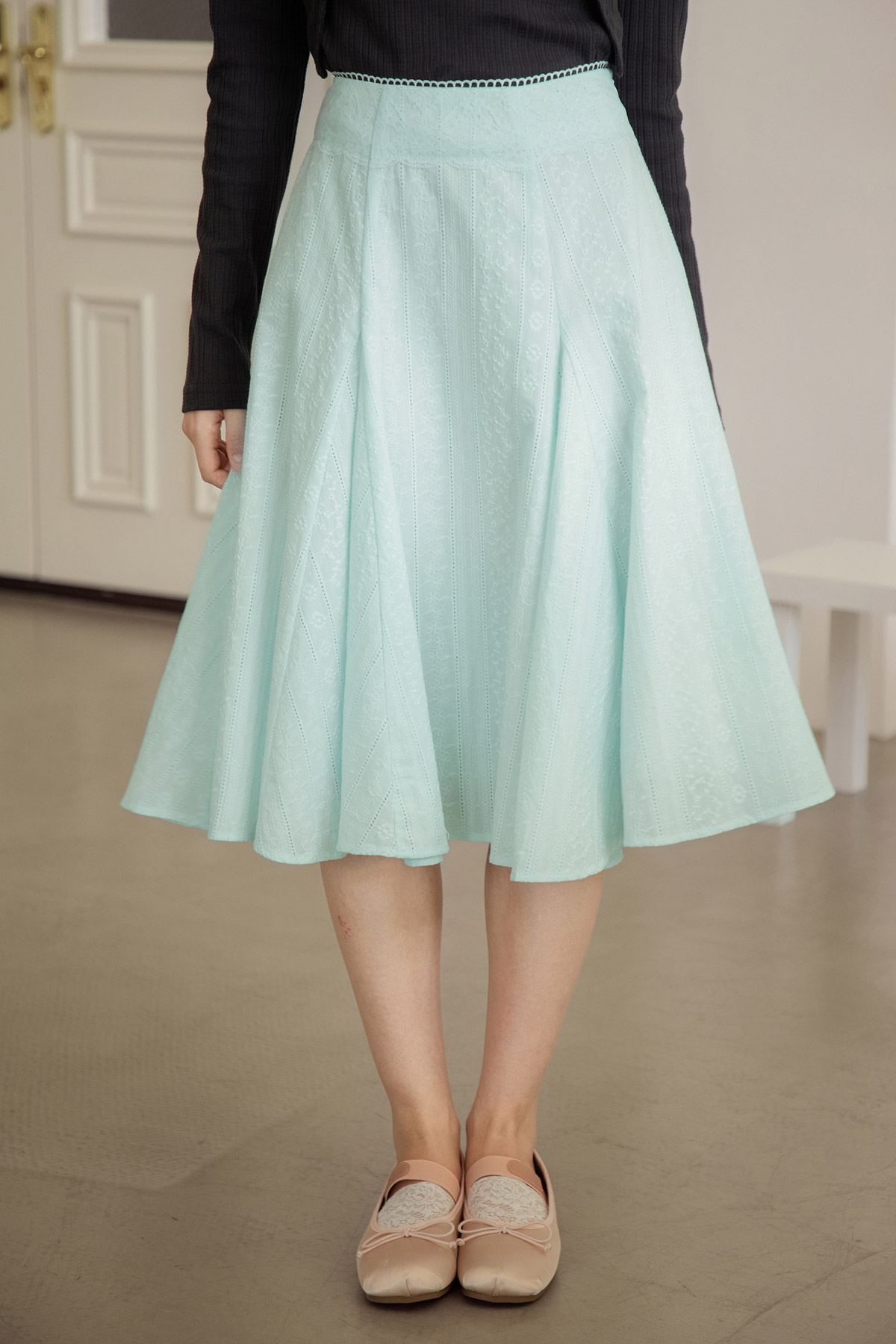 KARINE SKIRT - SEAFOAM